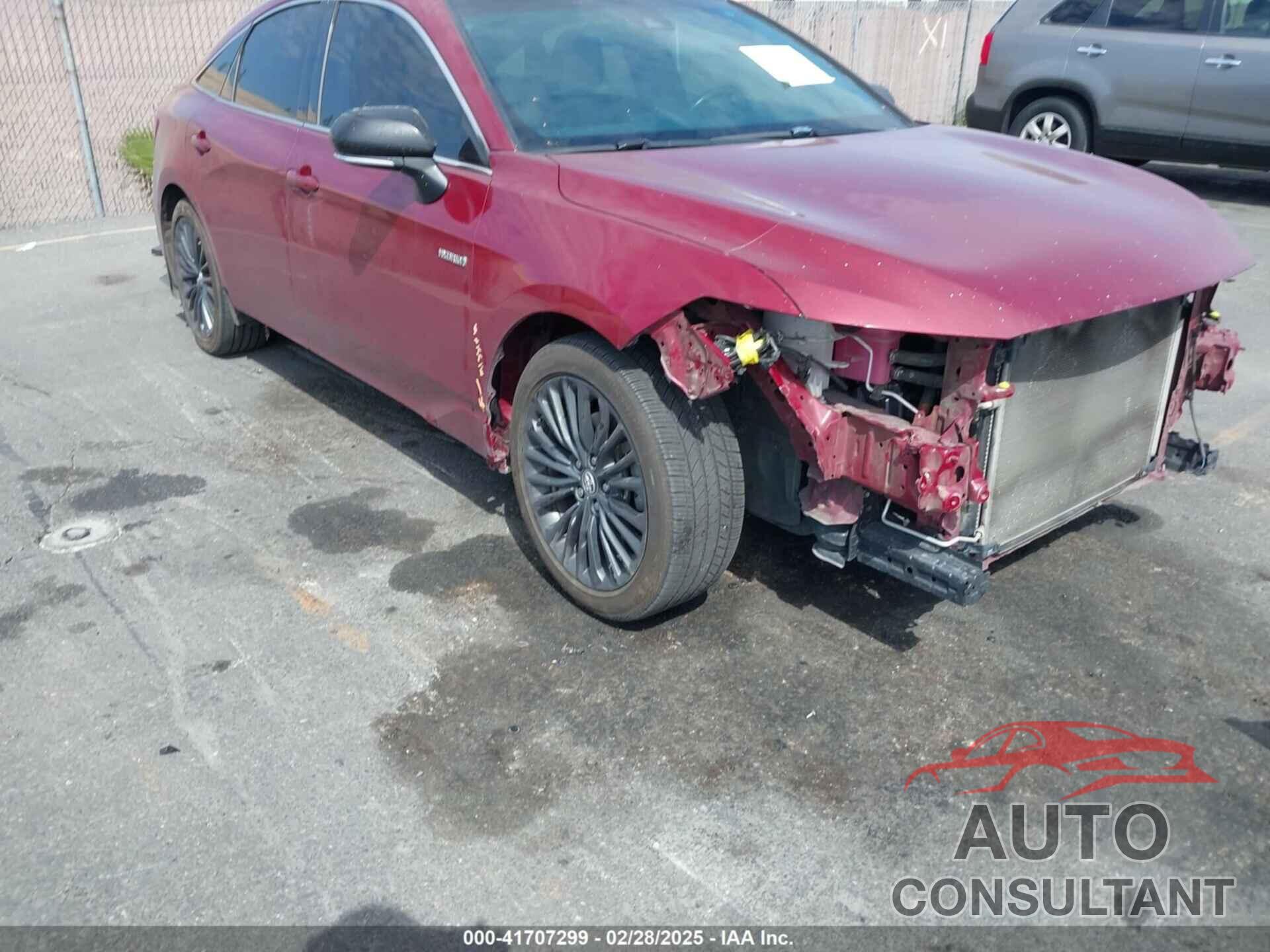 TOYOTA AVALON HYBRID 2019 - 4T1B21FB4KU009762