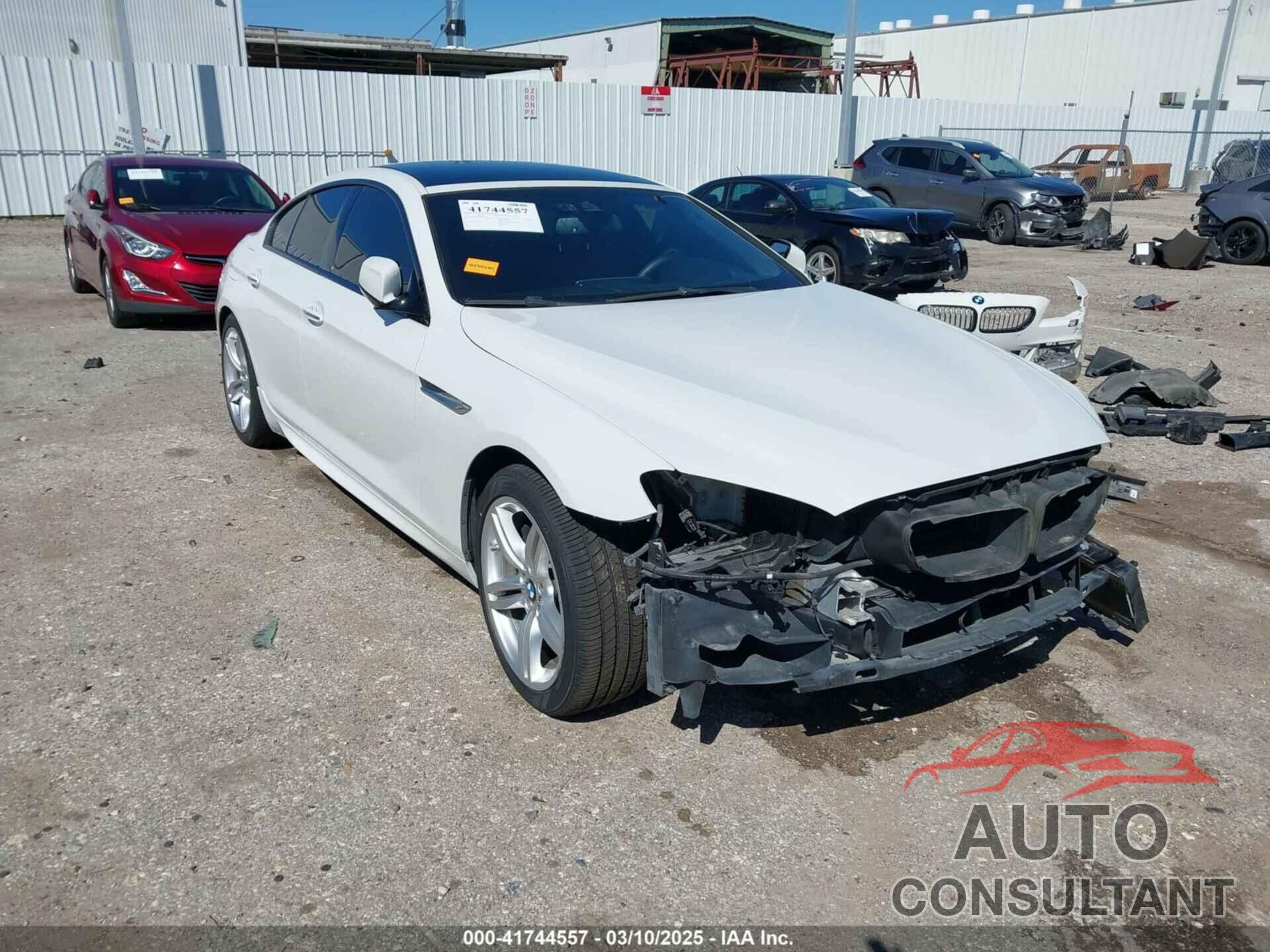 BMW 650I GRAN COUPE 2014 - WBA6B4C5XED099197