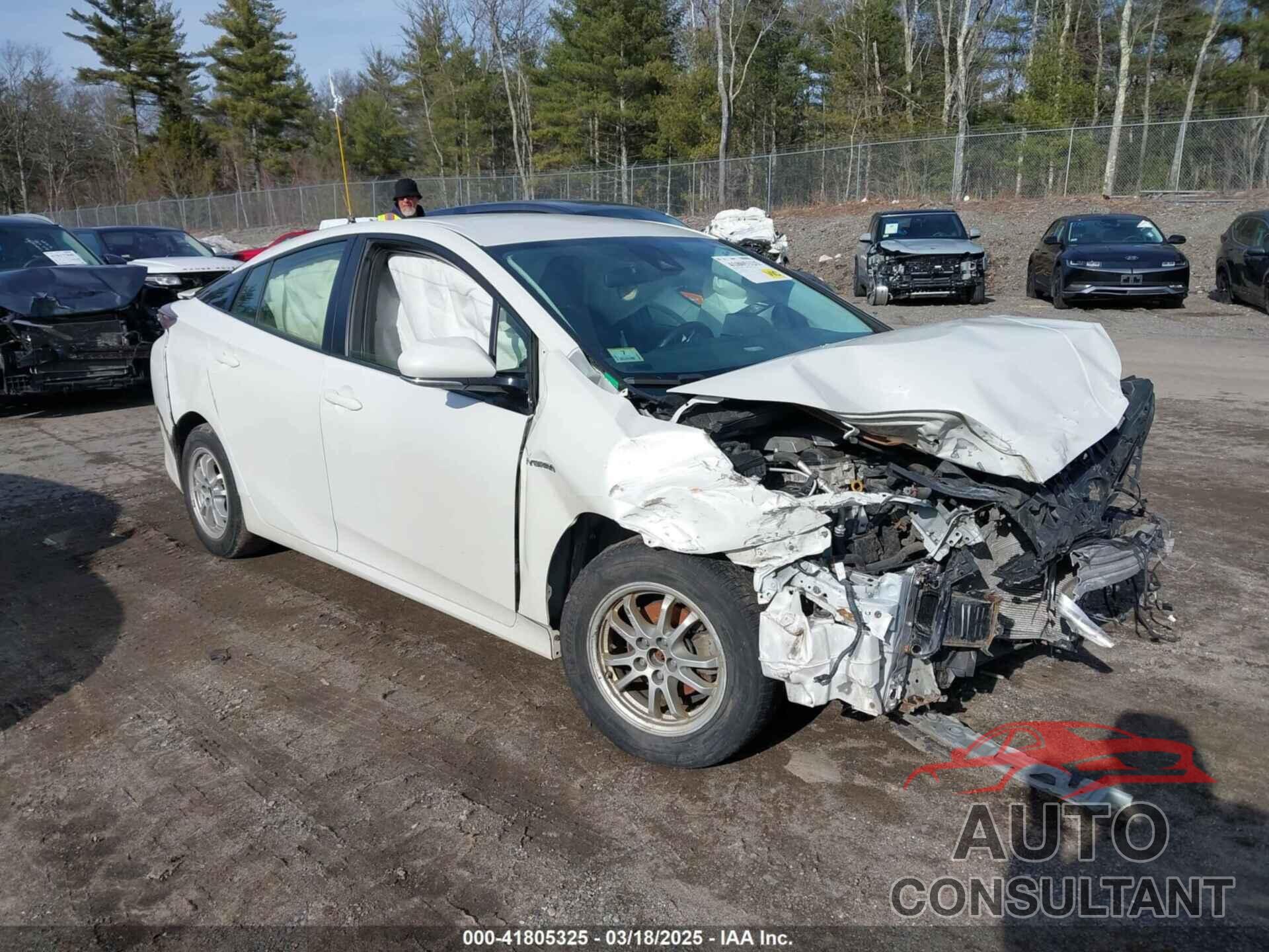 TOYOTA PRIUS 2017 - JTDKBRFU5H3054518