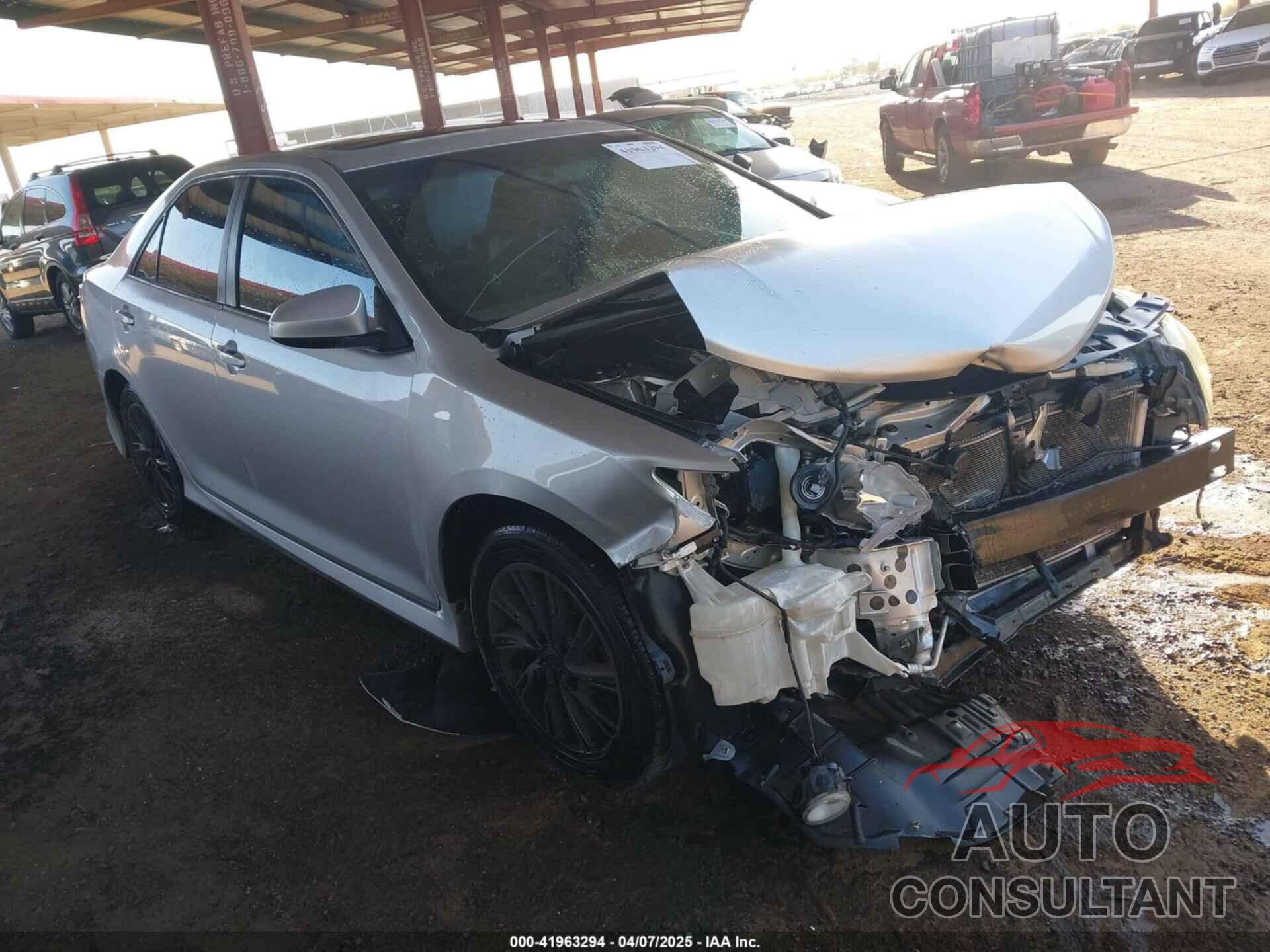 TOYOTA CAMRY 2012 - 4T1BF1FKXCU035076