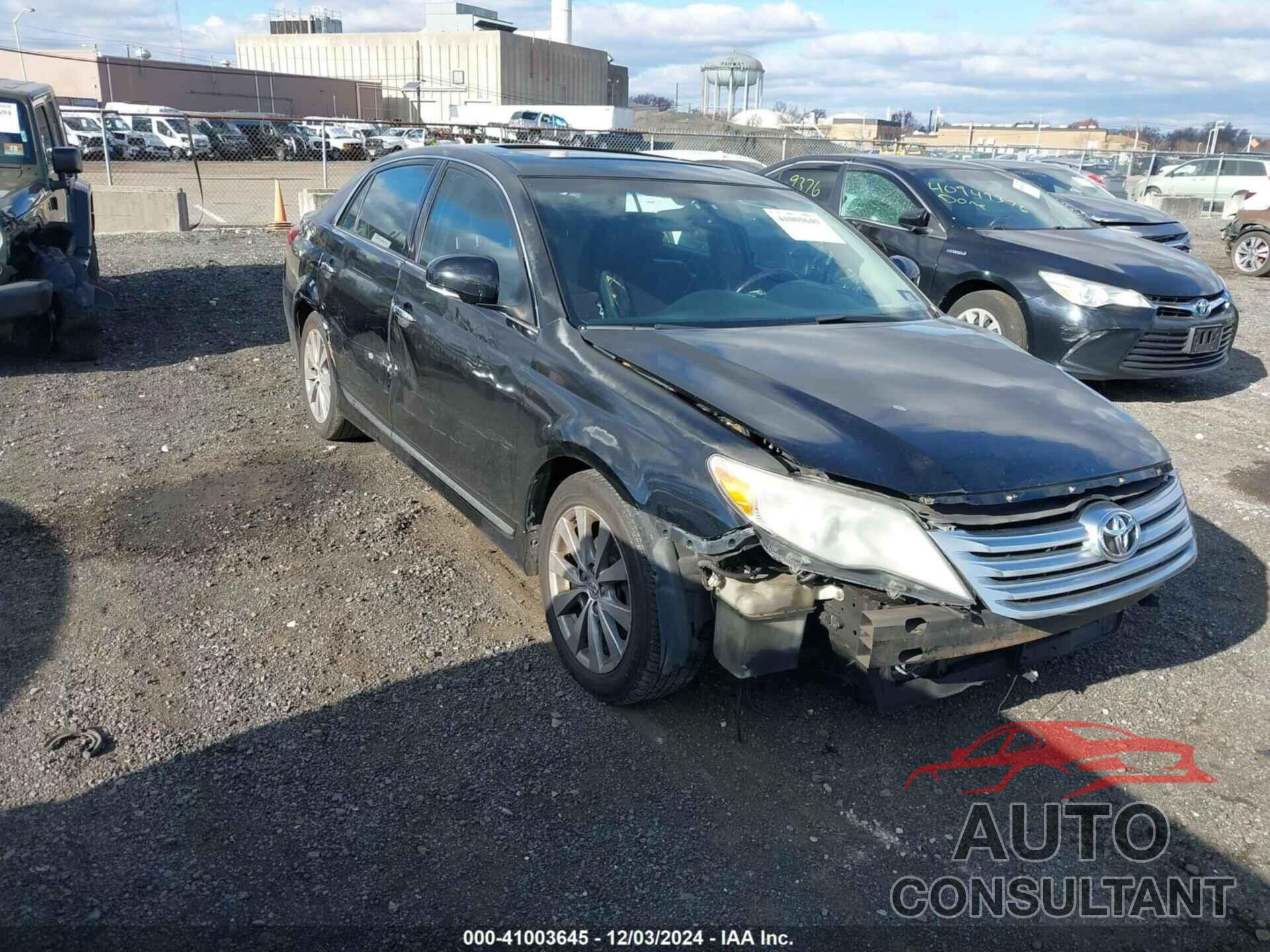 TOYOTA AVALON 2011 - 4T1BK3DB0BU406724