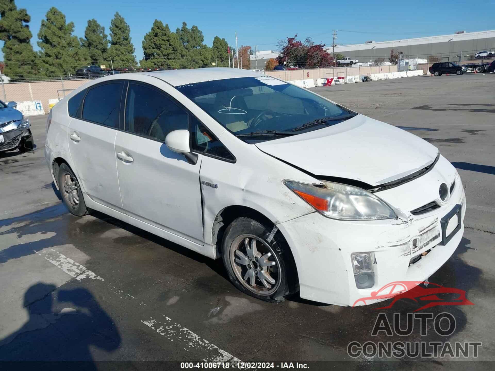 TOYOTA PRIUS 2010 - JTDKN3DU2A0126256