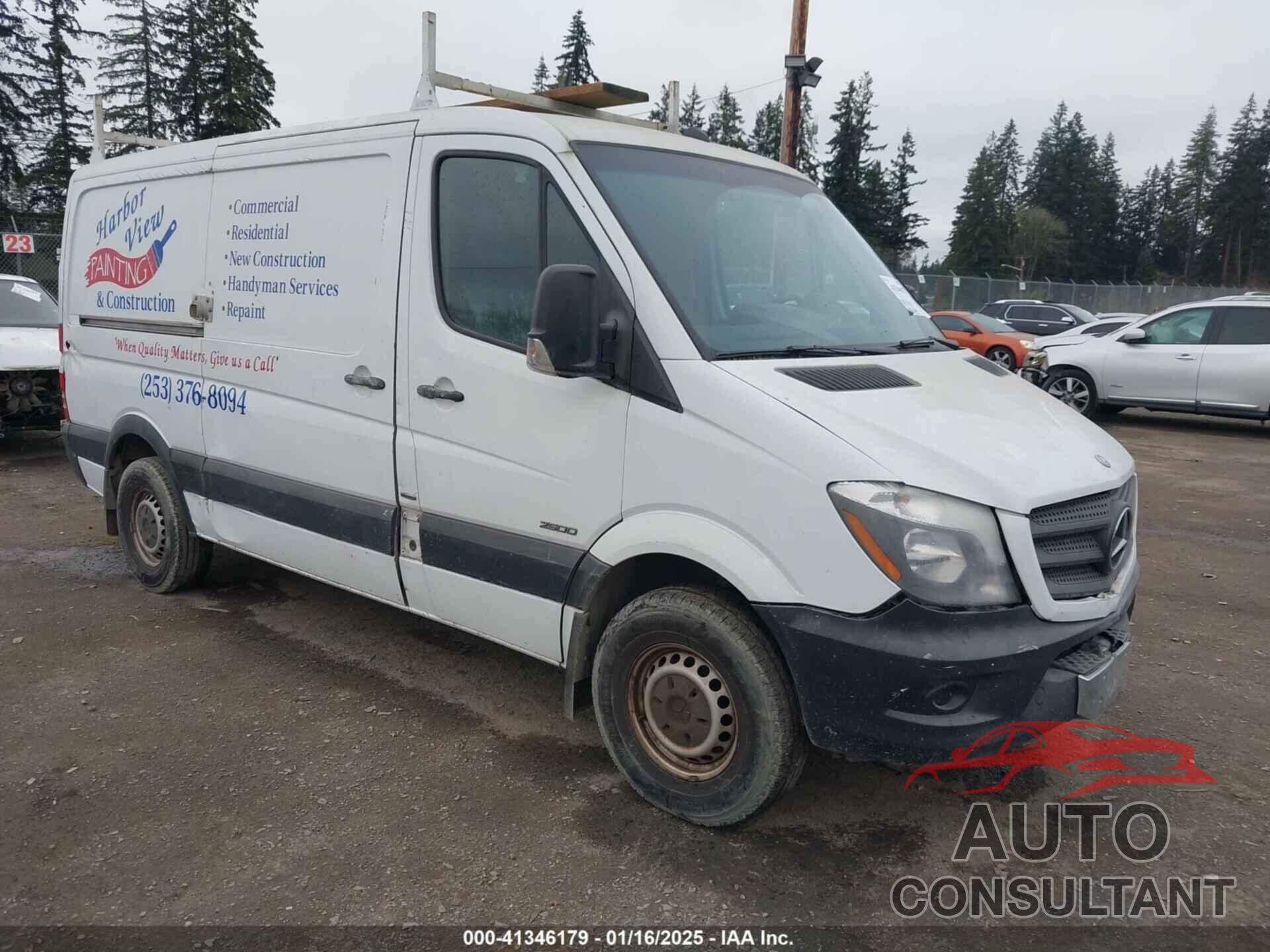 MERCEDES-BENZ SPRINTER 2500 2014 - WD3PE7CC7E5819624