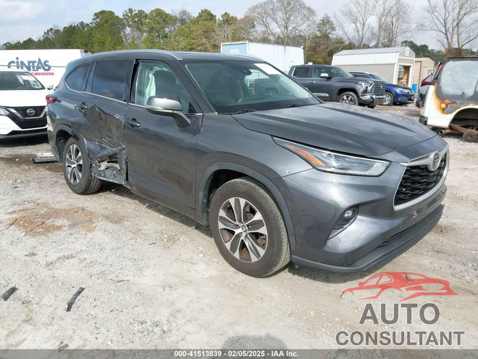 TOYOTA HIGHLANDER 2021 - 5TDGZRAH7MS516632