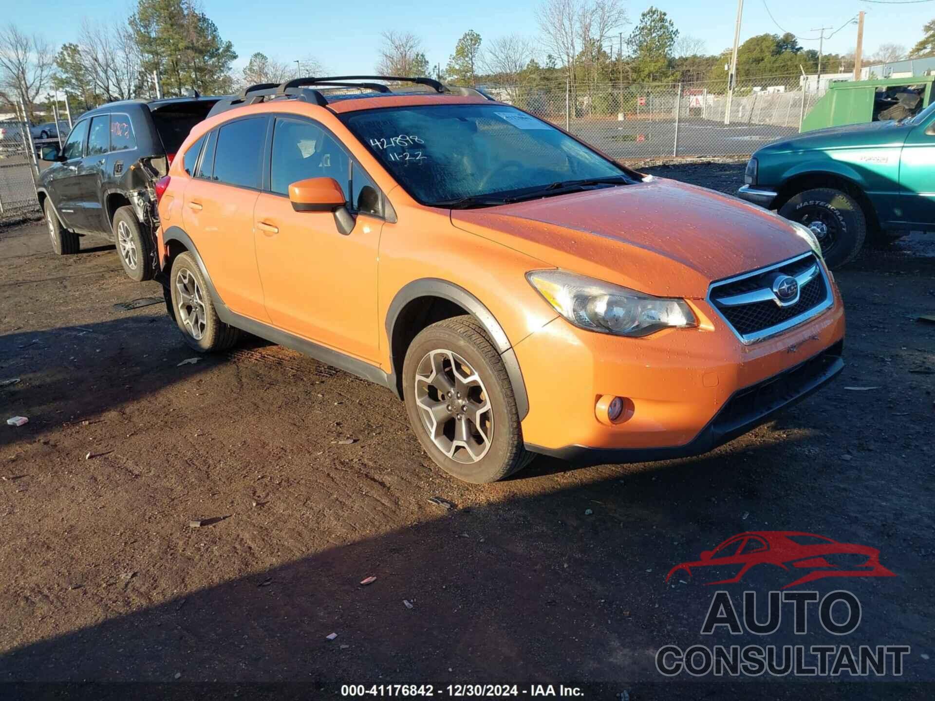SUBARU XV CROSSTREK 2015 - JF2GPADC7F8224883