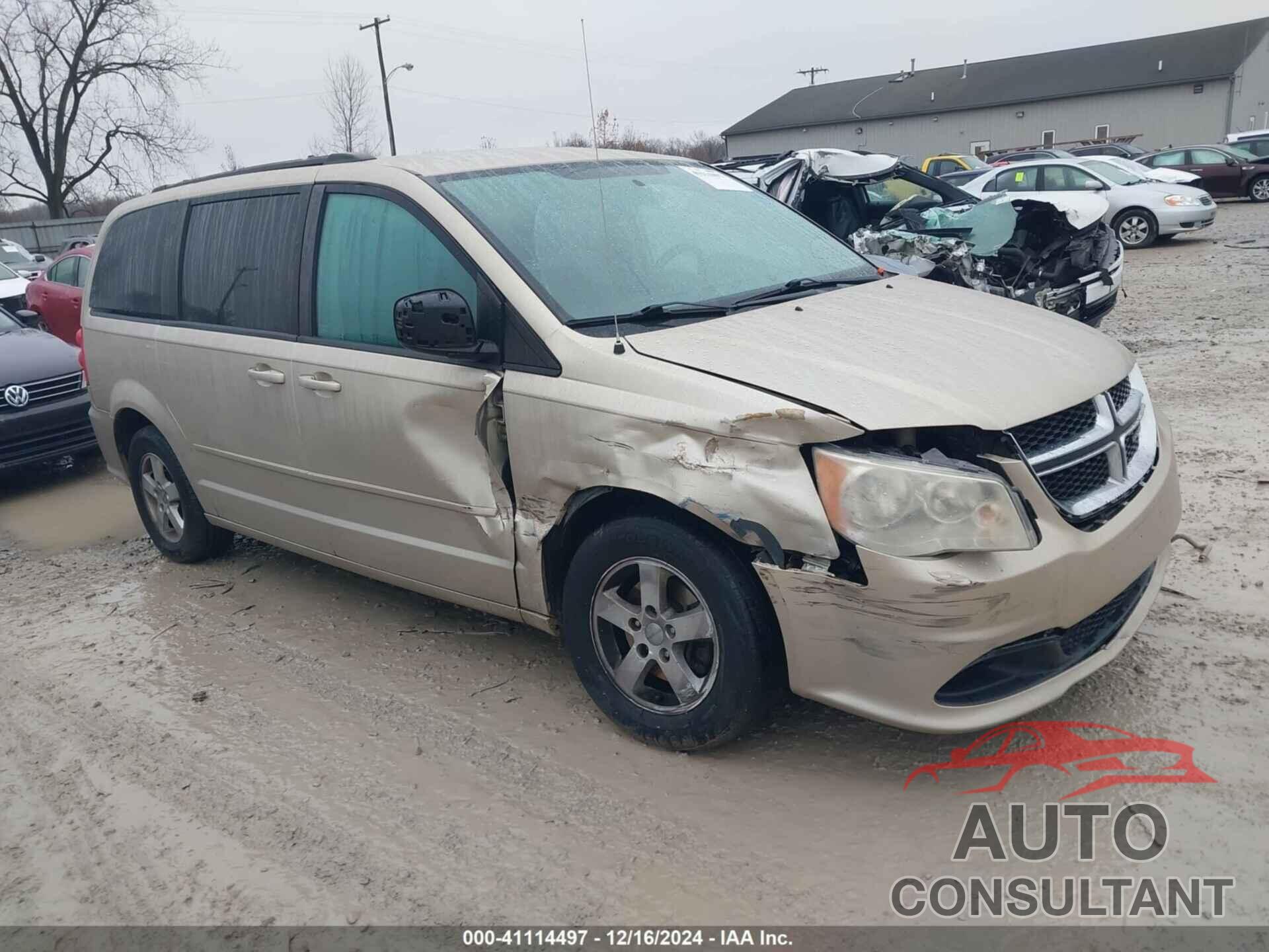 DODGE GRAND CARAVAN 2013 - 2C4RDGCG2DR582997