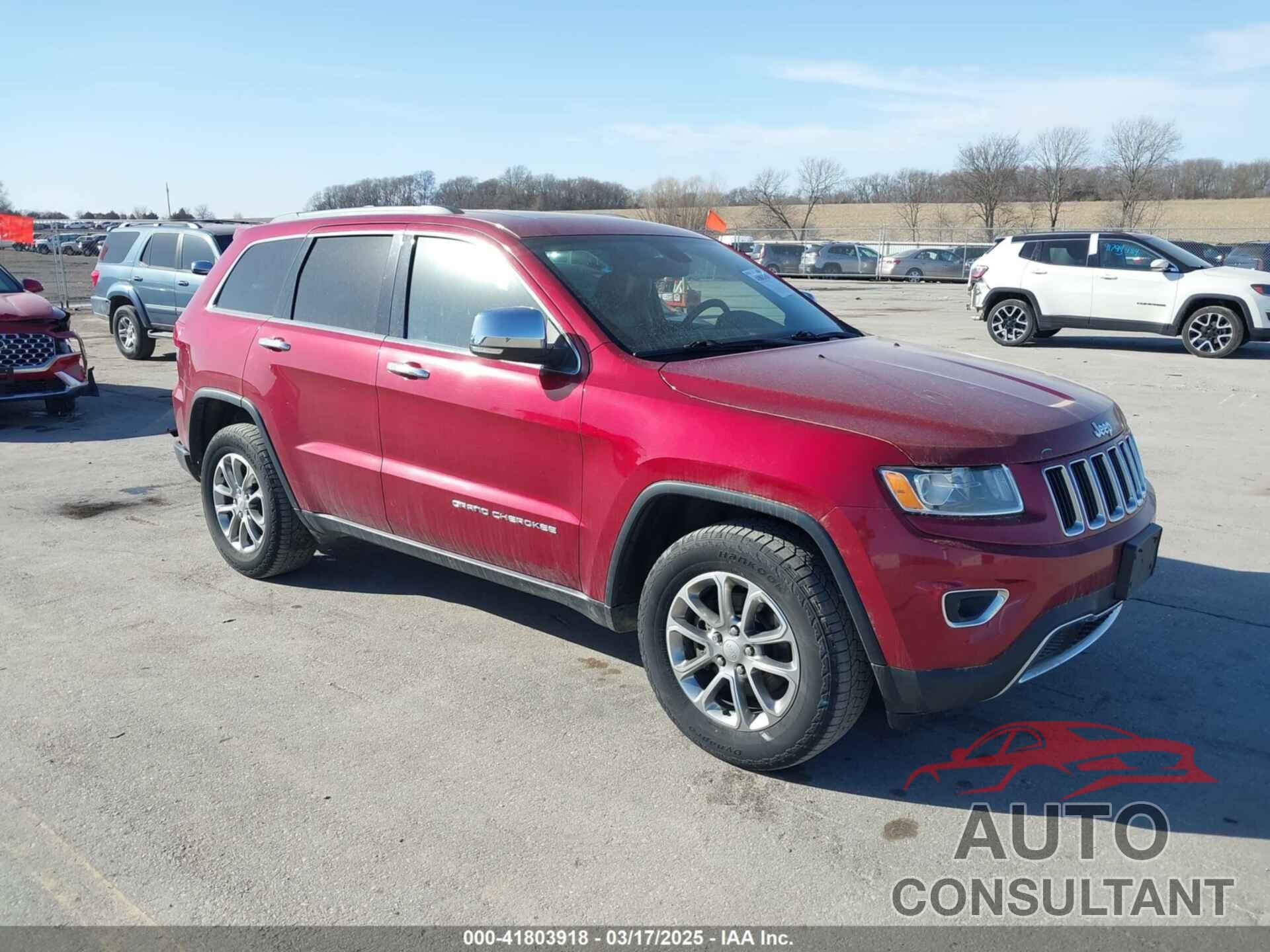 JEEP GRAND CHEROKEE 2015 - 1C4RJFBG5FC836296