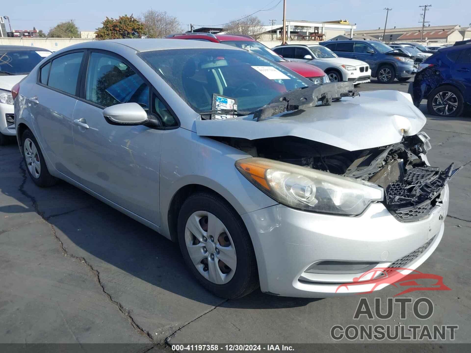 KIA FORTE 2016 - KNAFK4A63G5587593