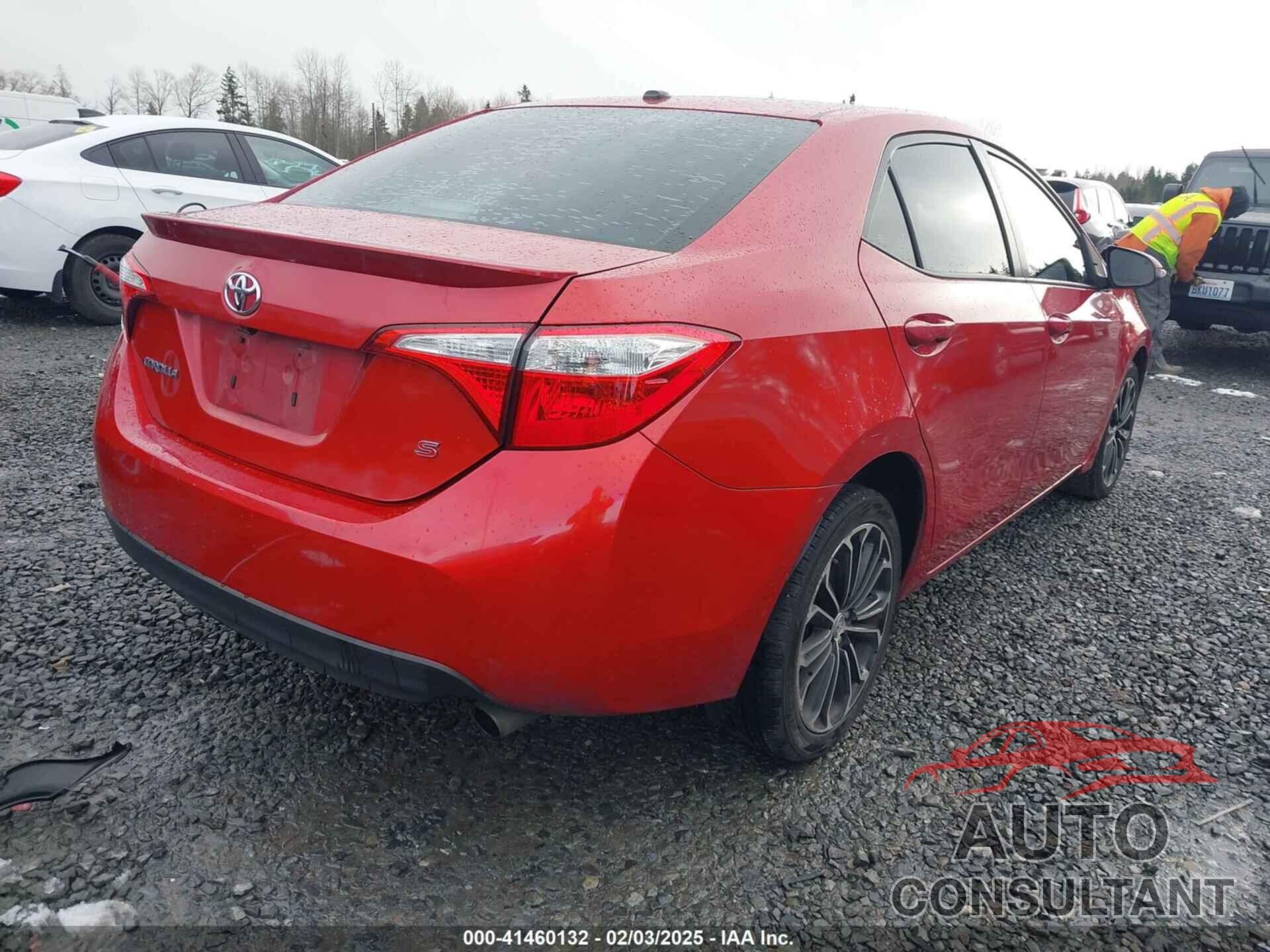 TOYOTA COROLLA 2016 - 5YFBURHE1GP396800