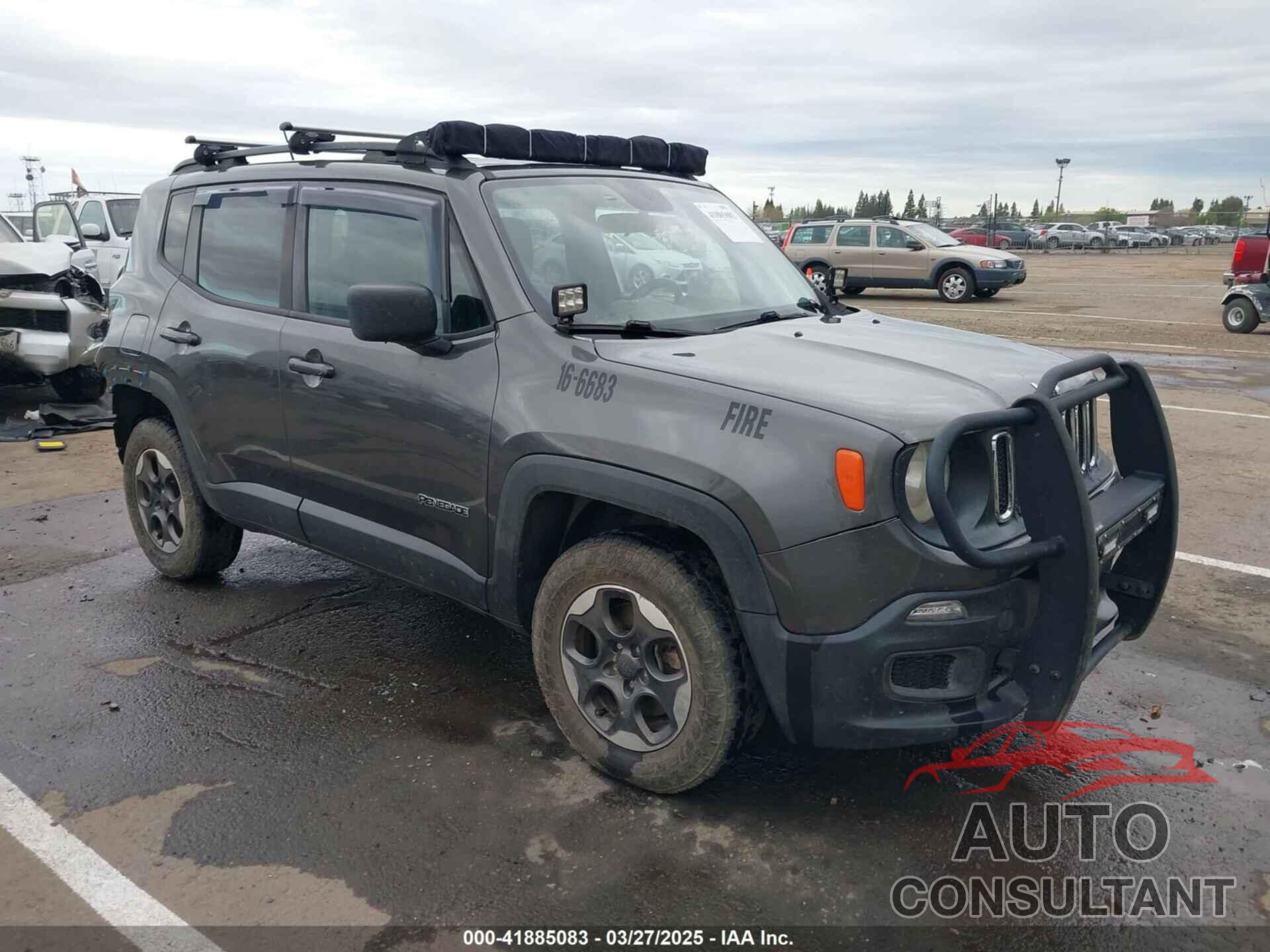 JEEP RENEGADE 2016 - ZACCJBAT7GPE06683