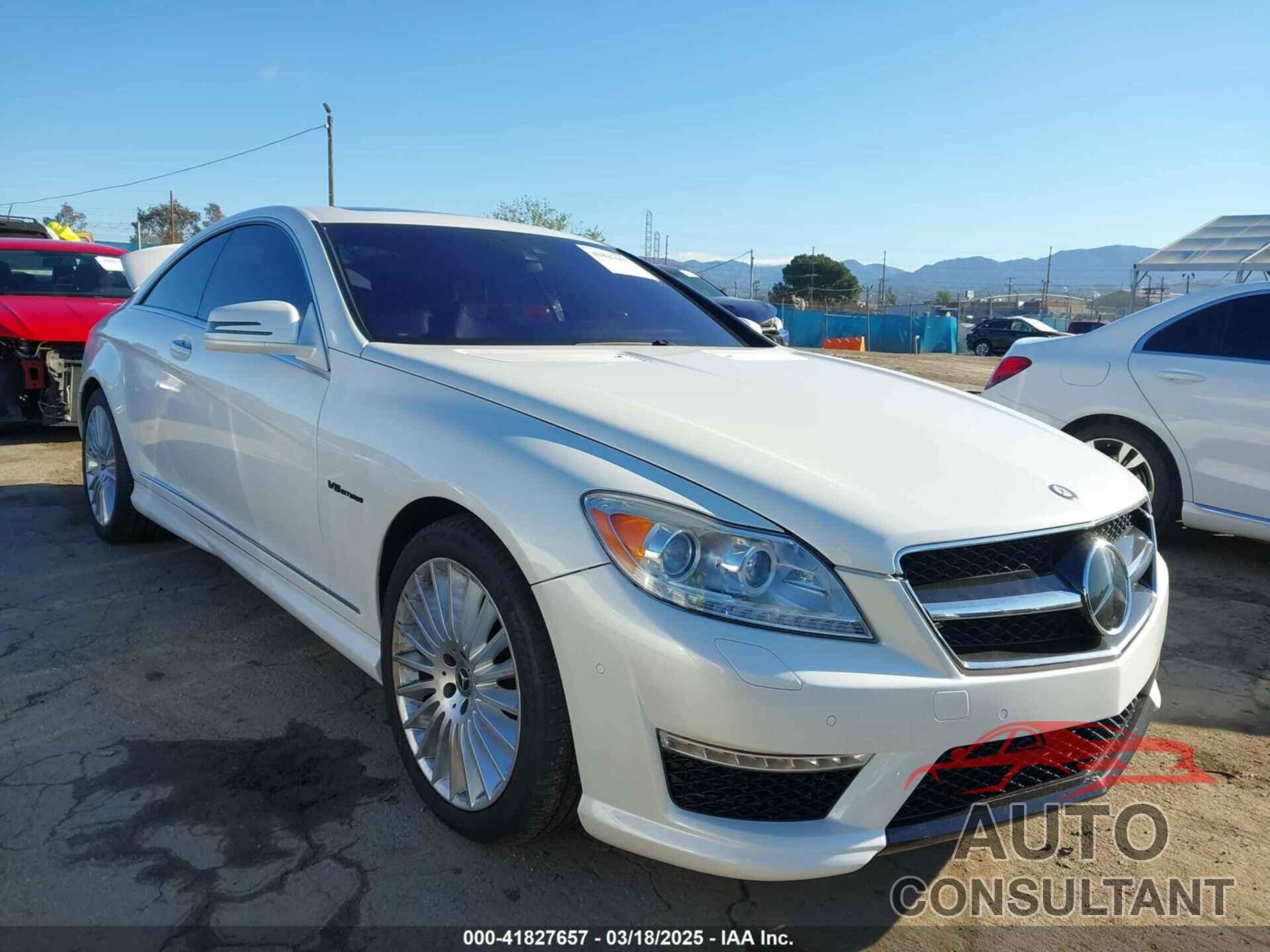 MERCEDES-BENZ CL 63 AMG 2012 - WDDEJ7EB5CA029536