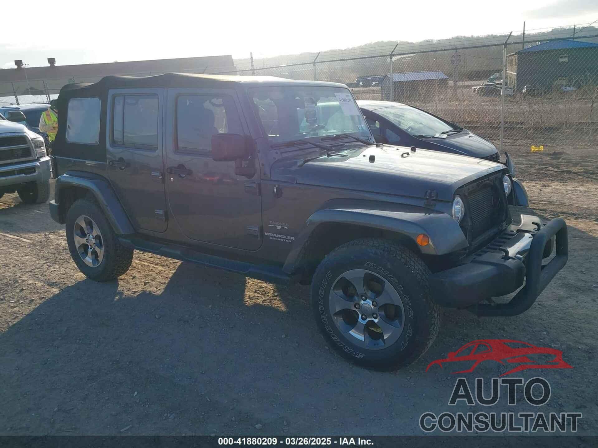 JEEP WRANGLER UNLIMITED 2017 - 1C4BJWEG9HL507908