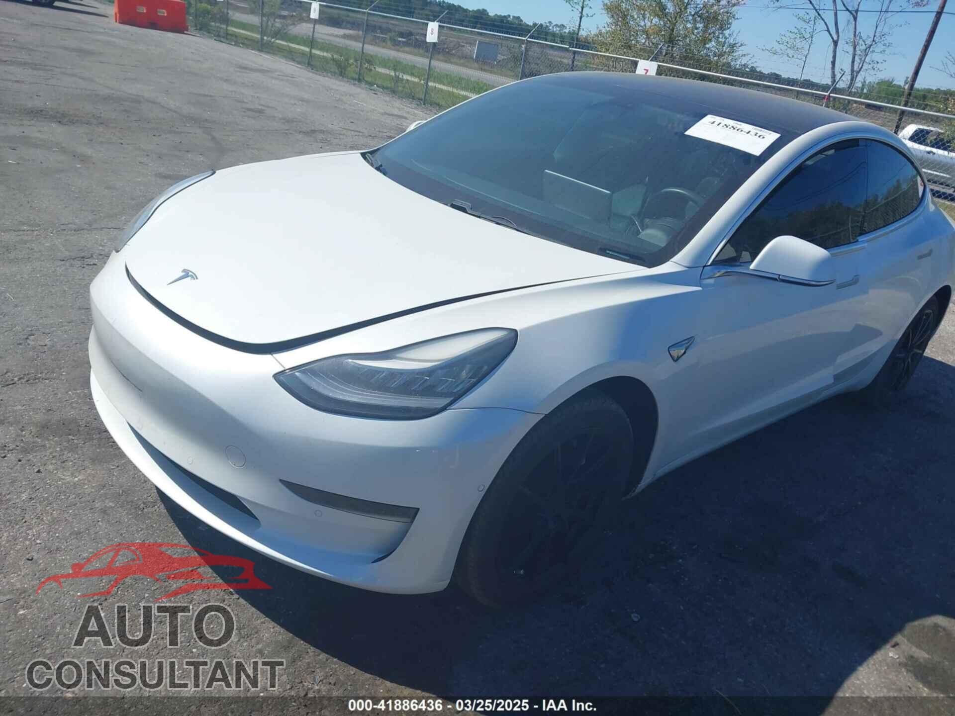 TESLA MODEL 3 2019 - 5YJ3E1EA7KF425127