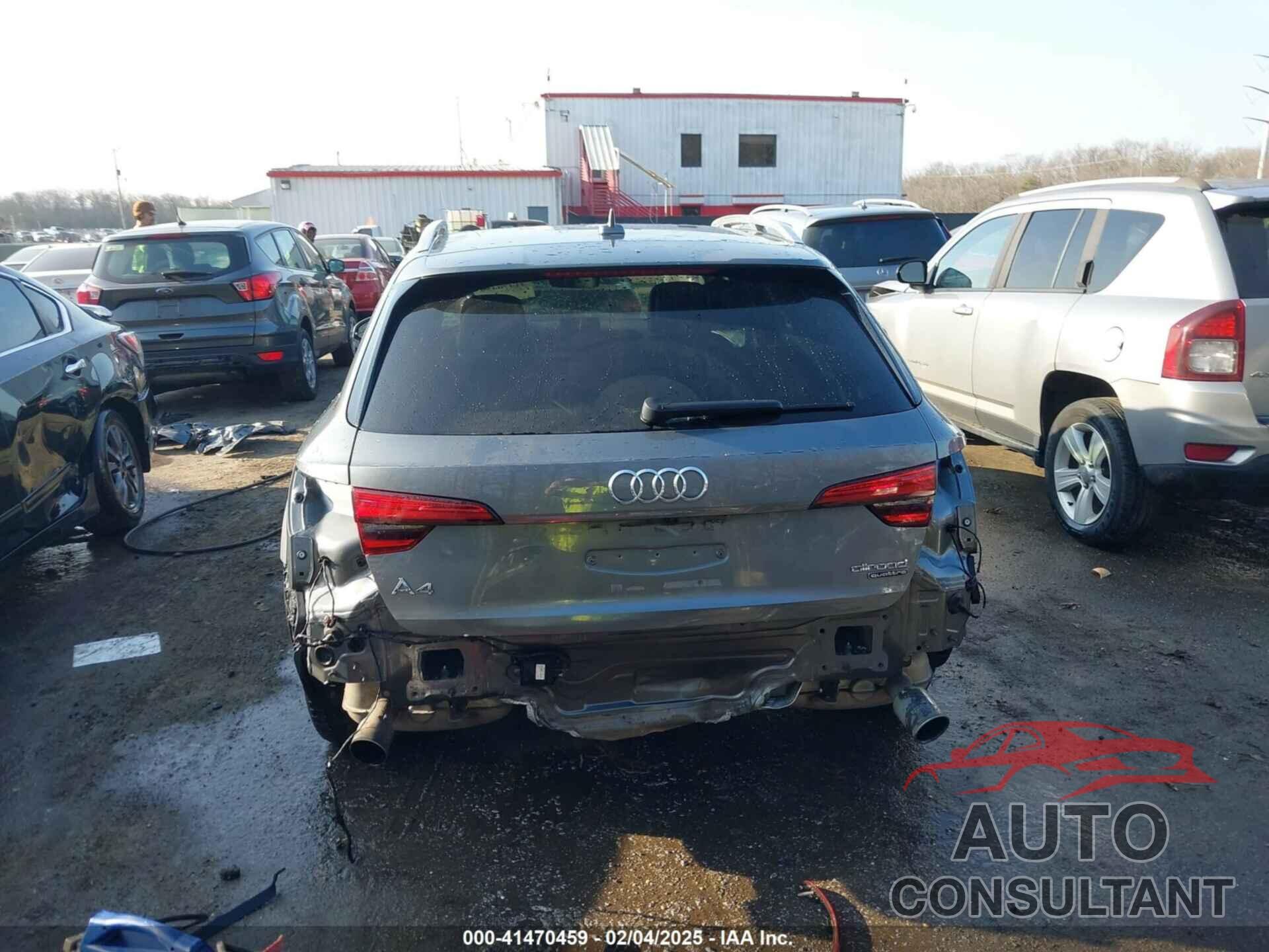 AUDI A4 ALLROAD 2017 - WA17NAF40HA046394