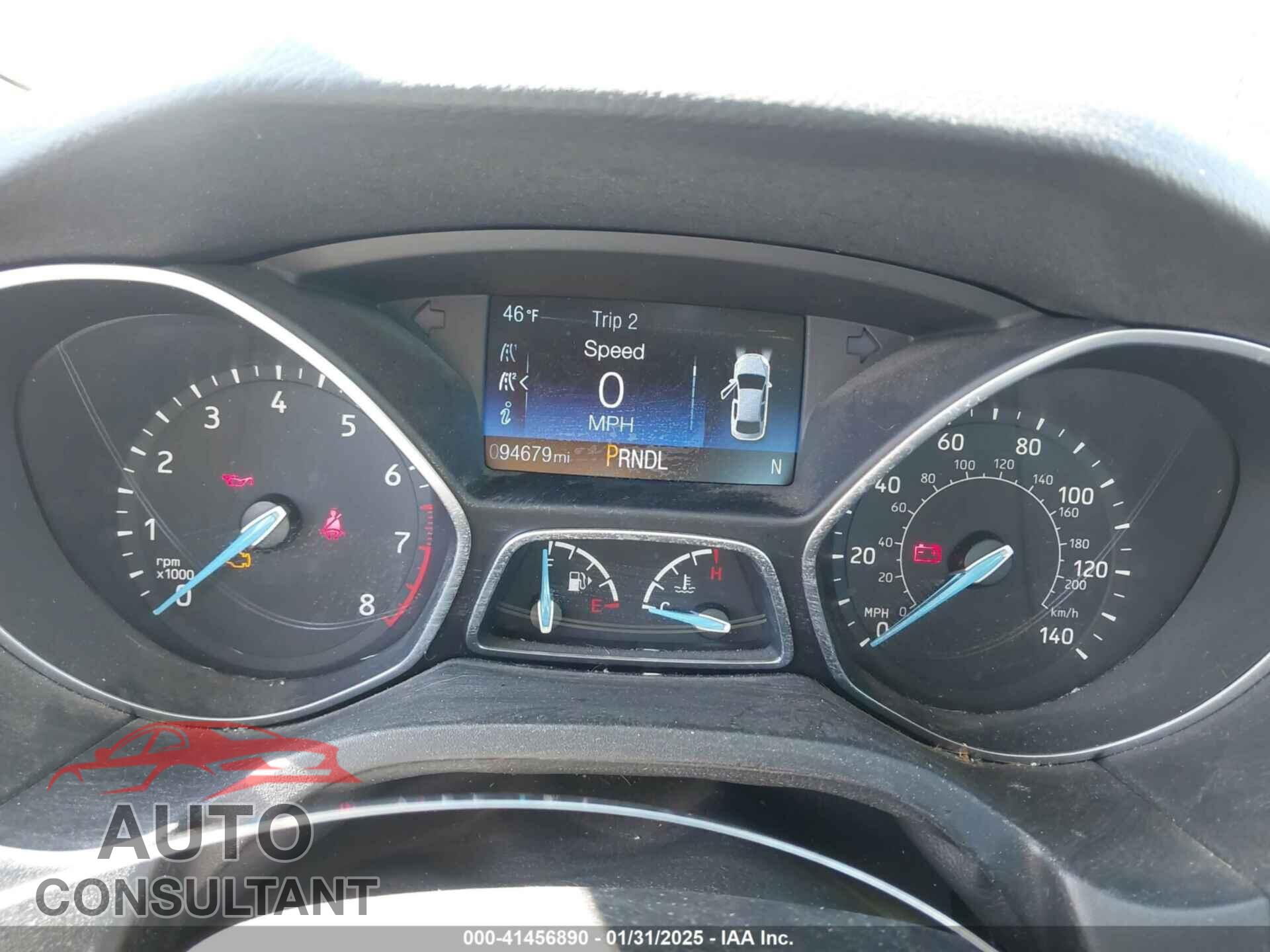 FORD FOCUS 2017 - 1FADP3F20HL347495