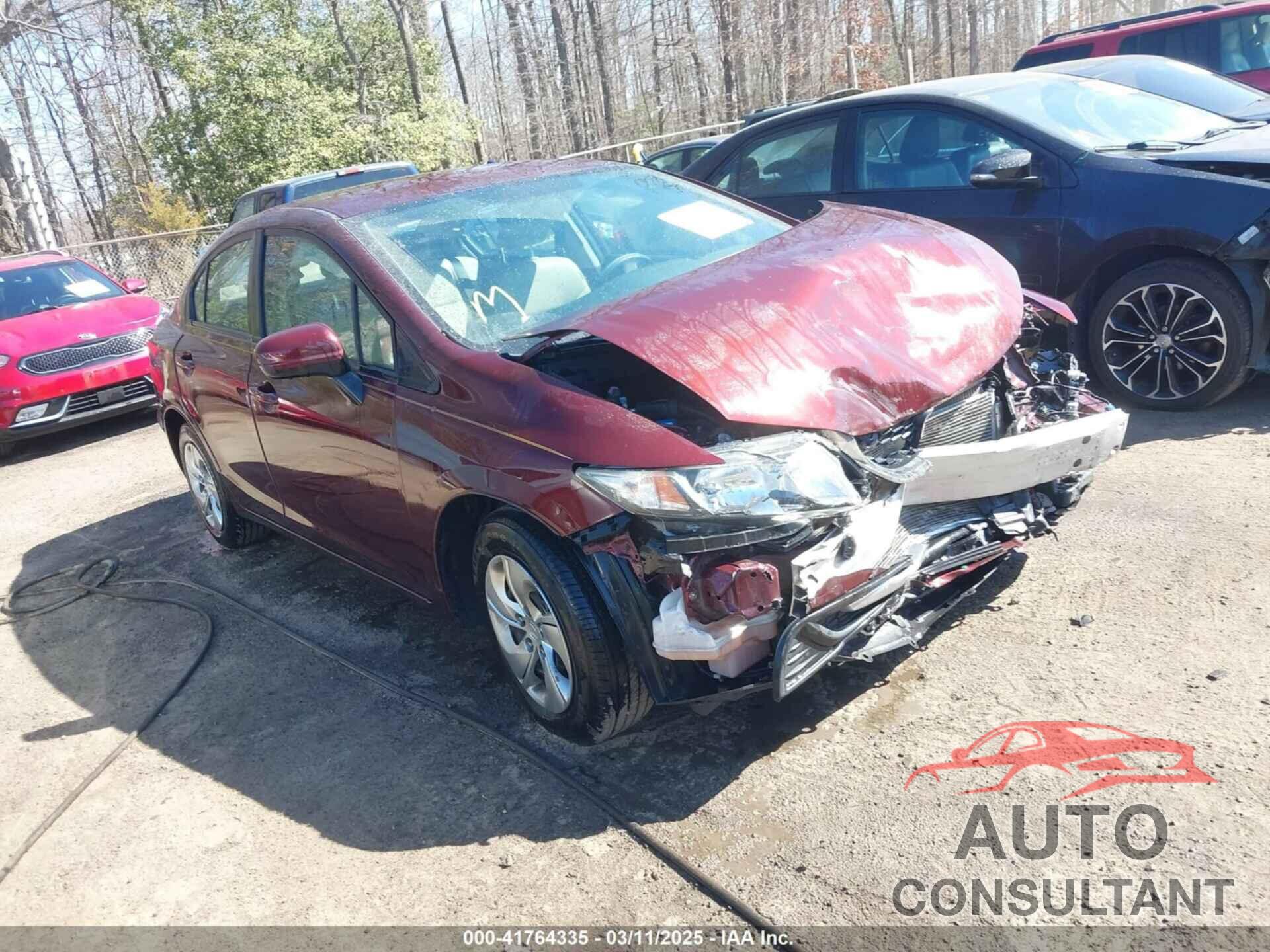 HONDA CIVIC 2015 - 19XFB2F55FE297365