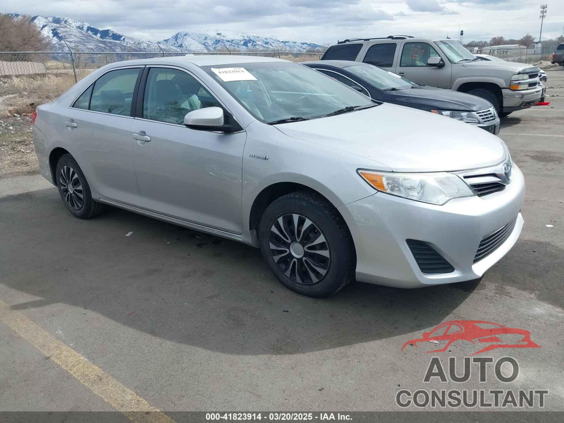 TOYOTA CAMRY HYBRID 2012 - 4T1BD1FK5CU039798
