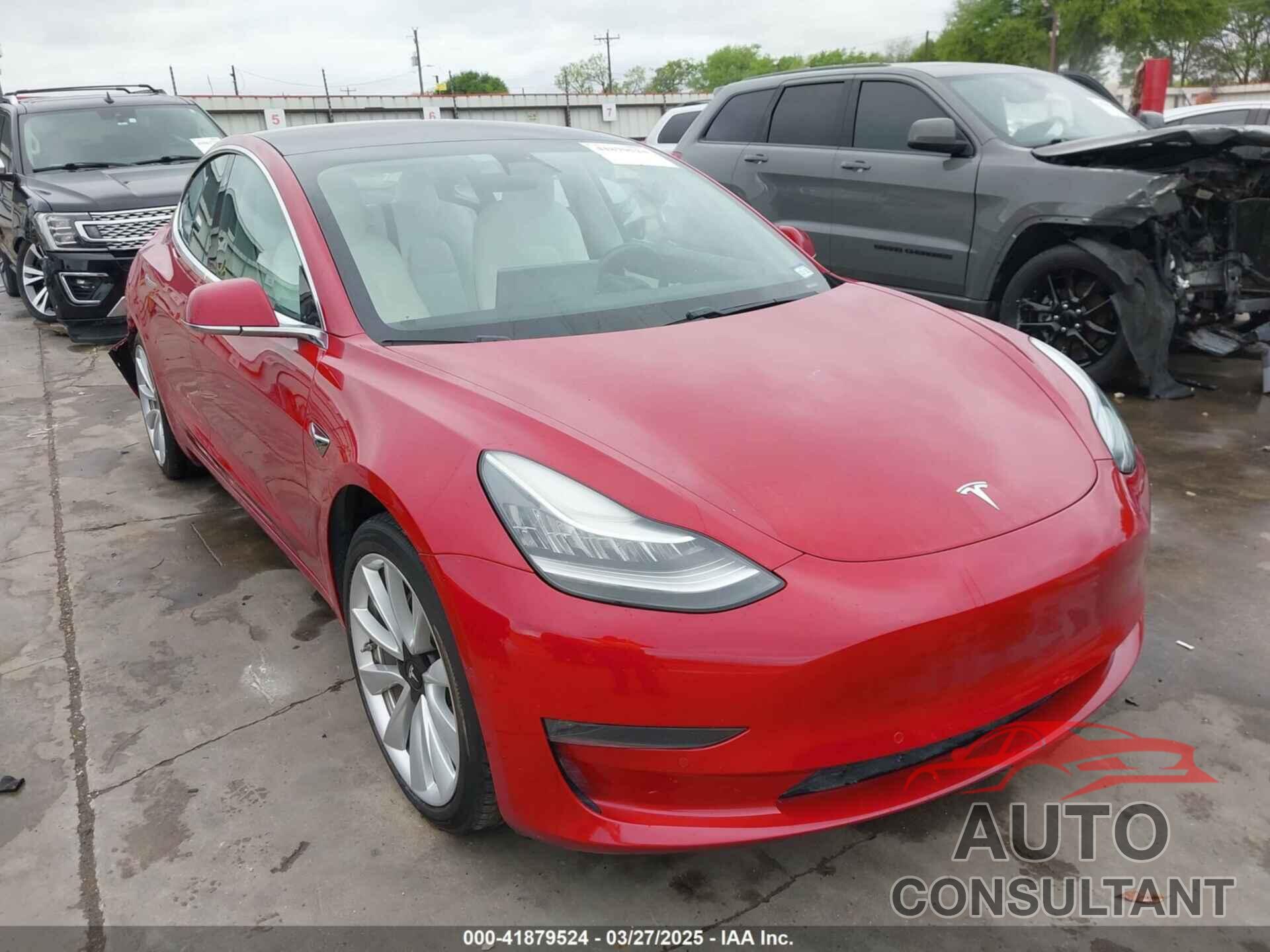 TESLA MODEL 3 2018 - 5YJ3E1EB7JF100761