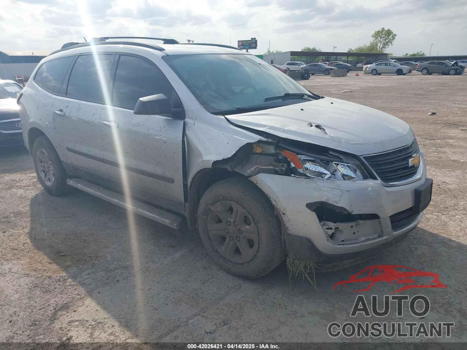 CHEVROLET TRAVERSE 2017 - 1GNKRFKD9HJ346885