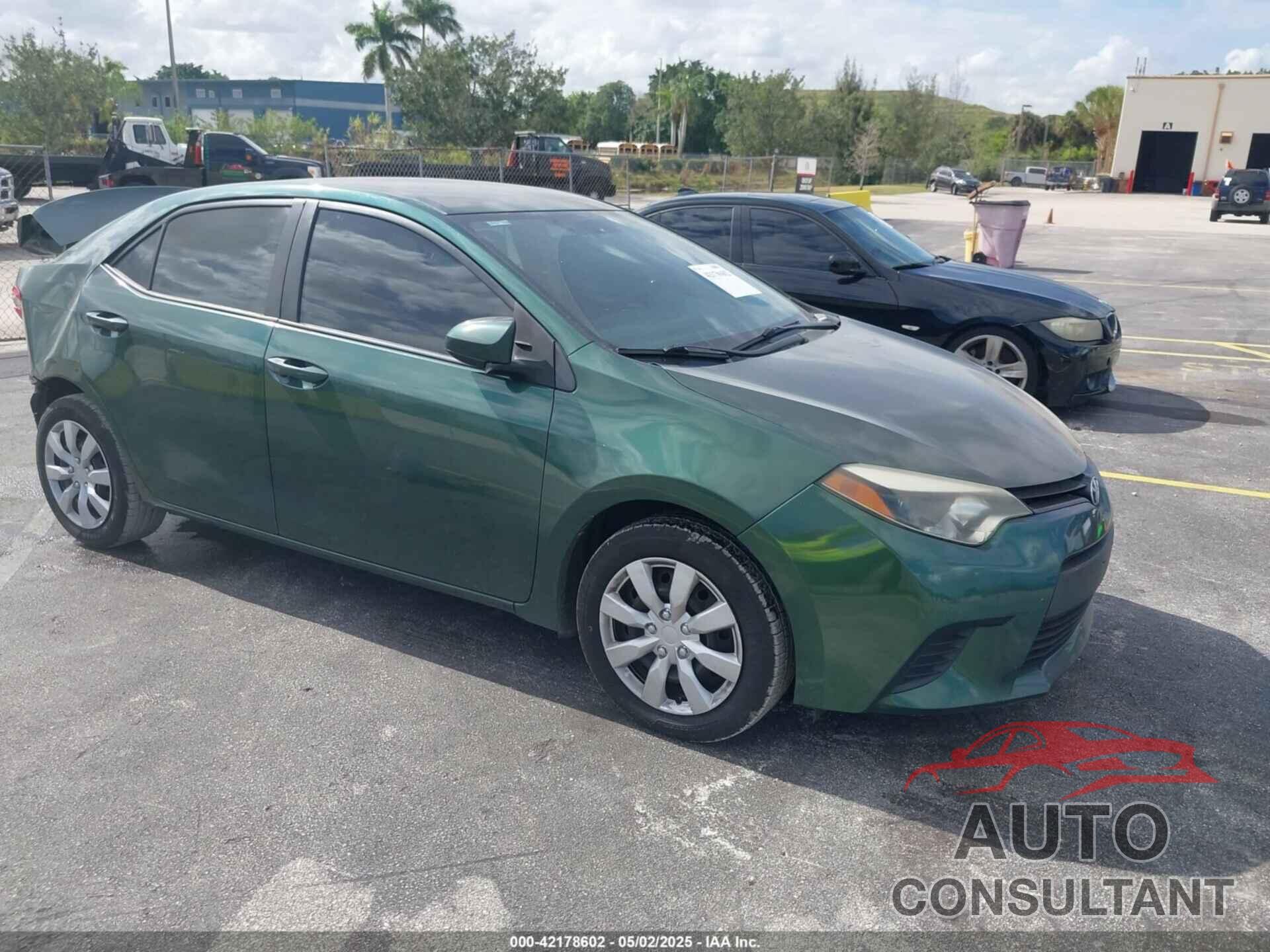 TOYOTA COROLLA 2014 - 2T1BURHE1EC156675