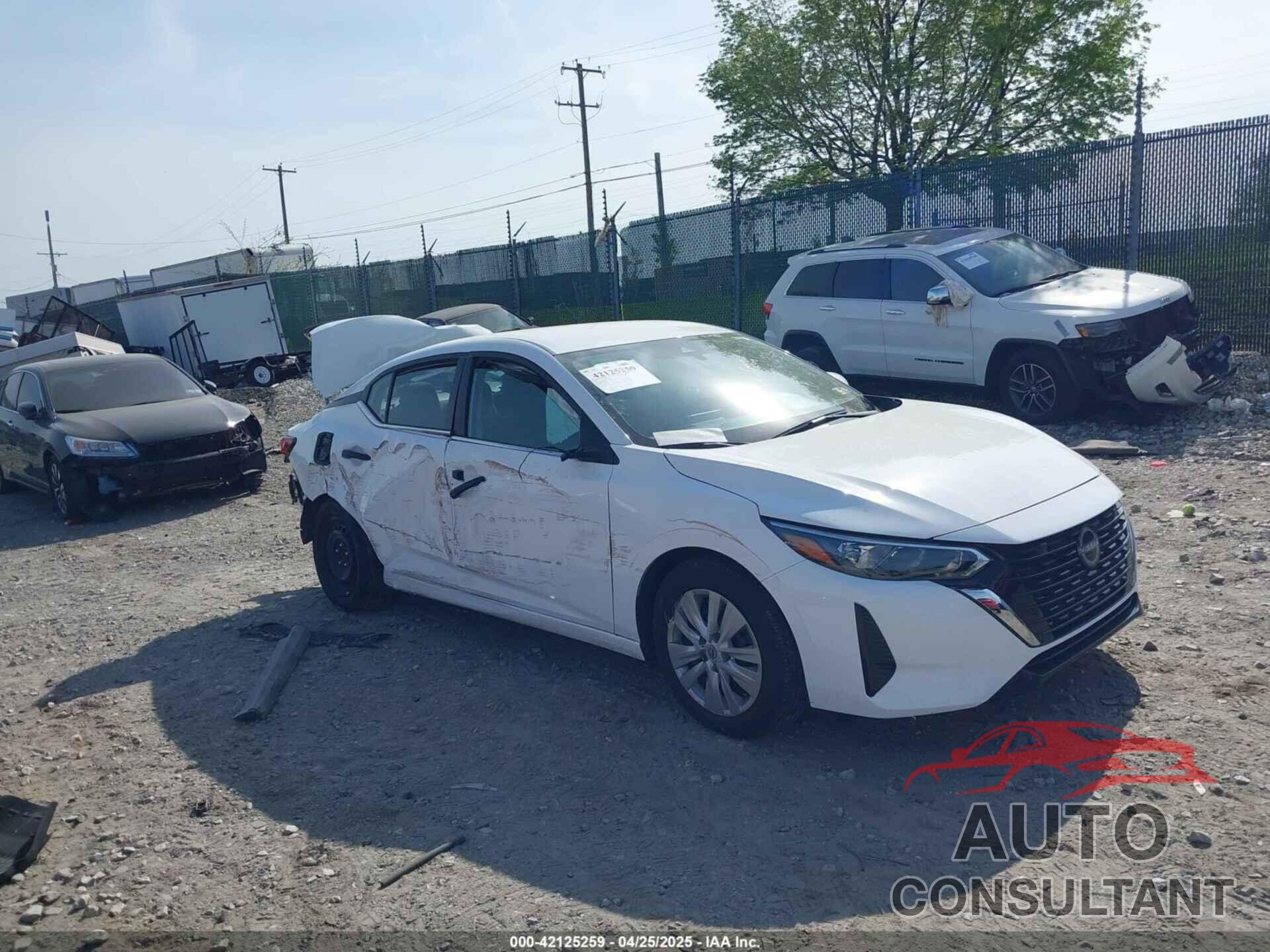 NISSAN SENTRA 2024 - 3N1AB8BV2RY285764