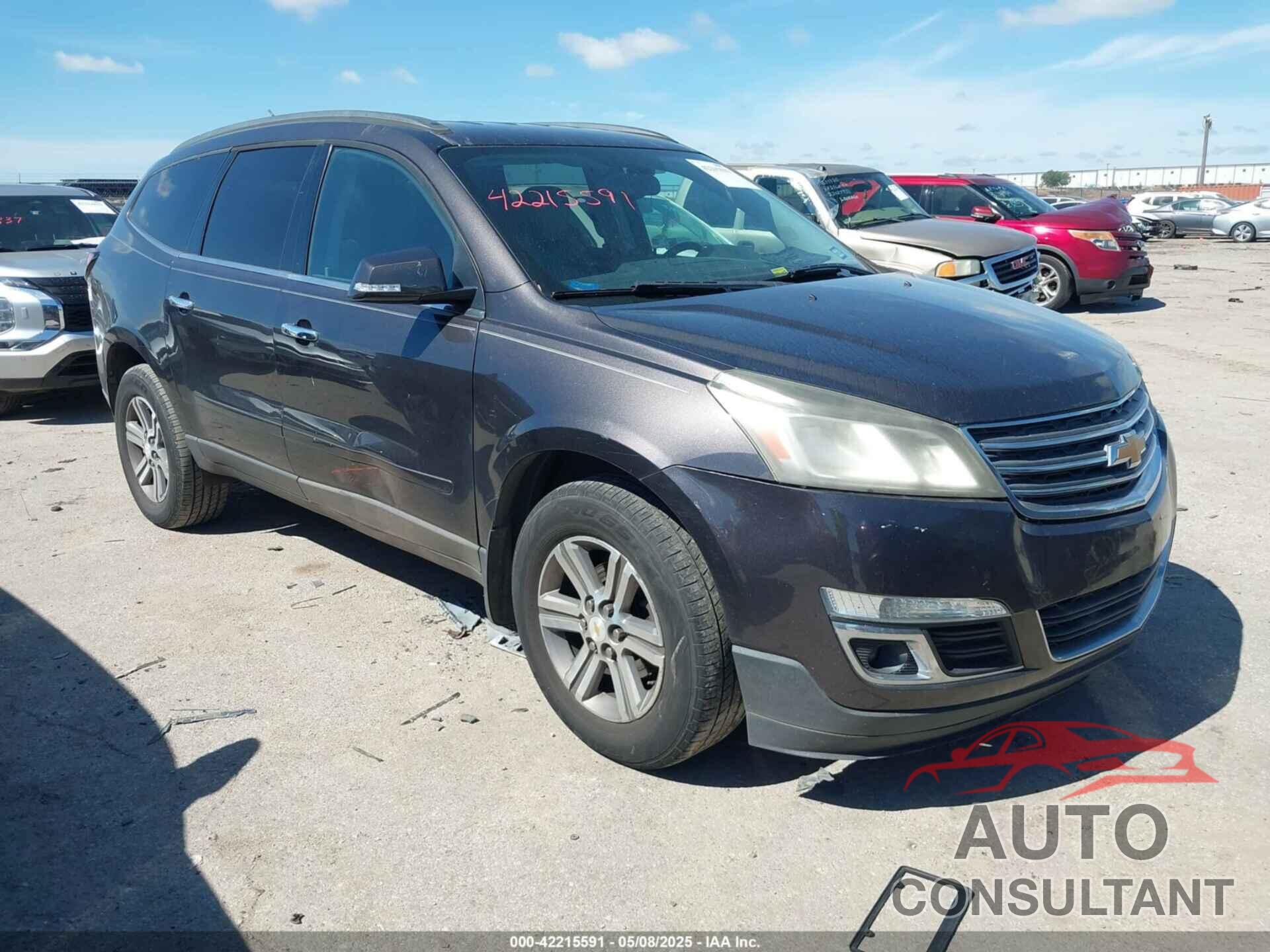 CHEVROLET TRAVERSE 2015 - 1GNKRHKDXFJ274152