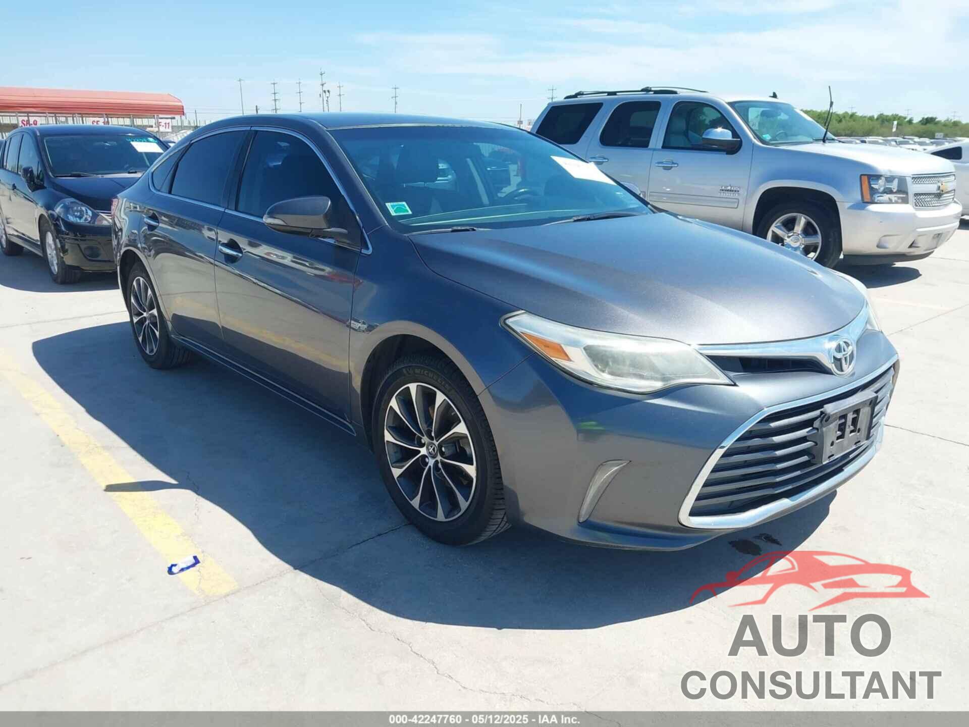 TOYOTA AVALON 2016 - 4T1BK1EB4GU224082