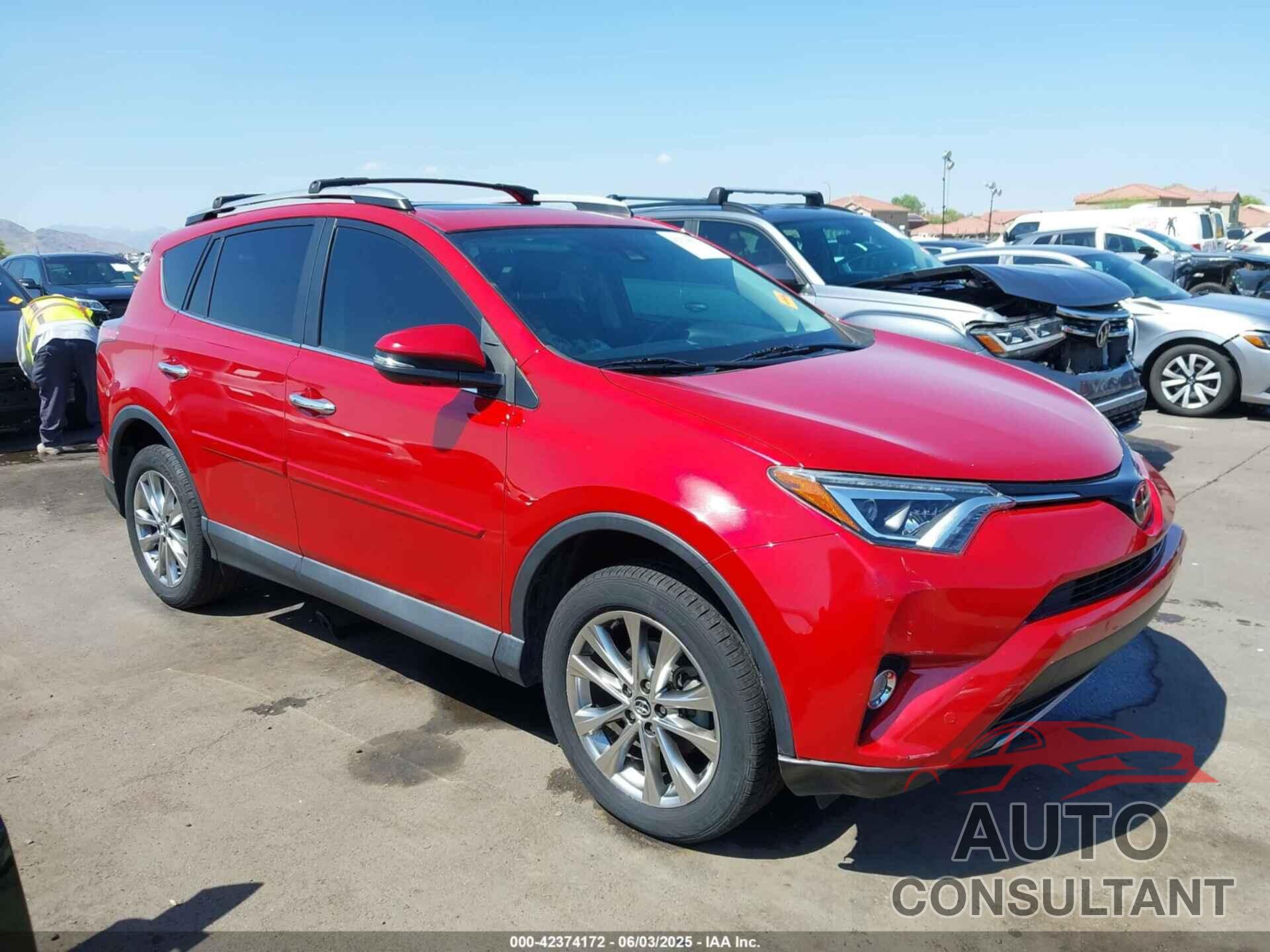 TOYOTA RAV4 2017 - 2T3DFREV0HW556499