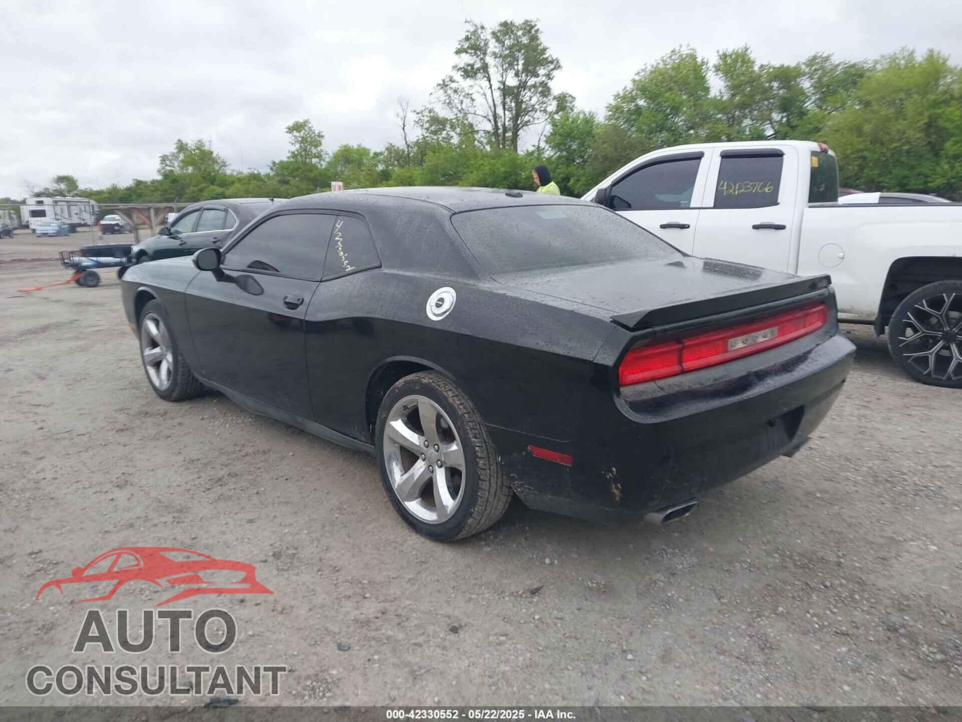 DODGE CHALLENGER 2012 - 2C3CDYAG9CH157624