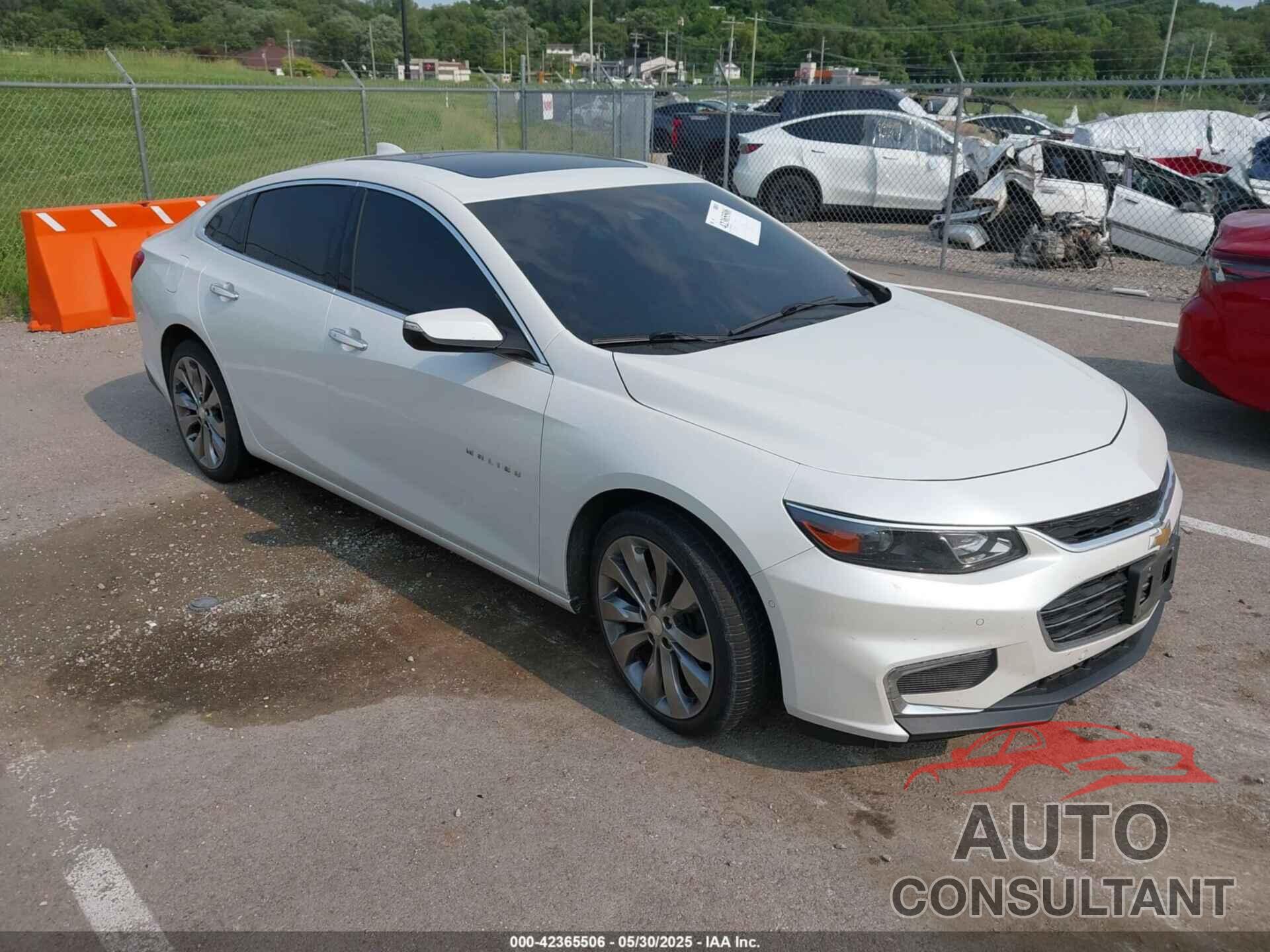 CHEVROLET MALIBU 2016 - 1G1ZH5SX3GF257645