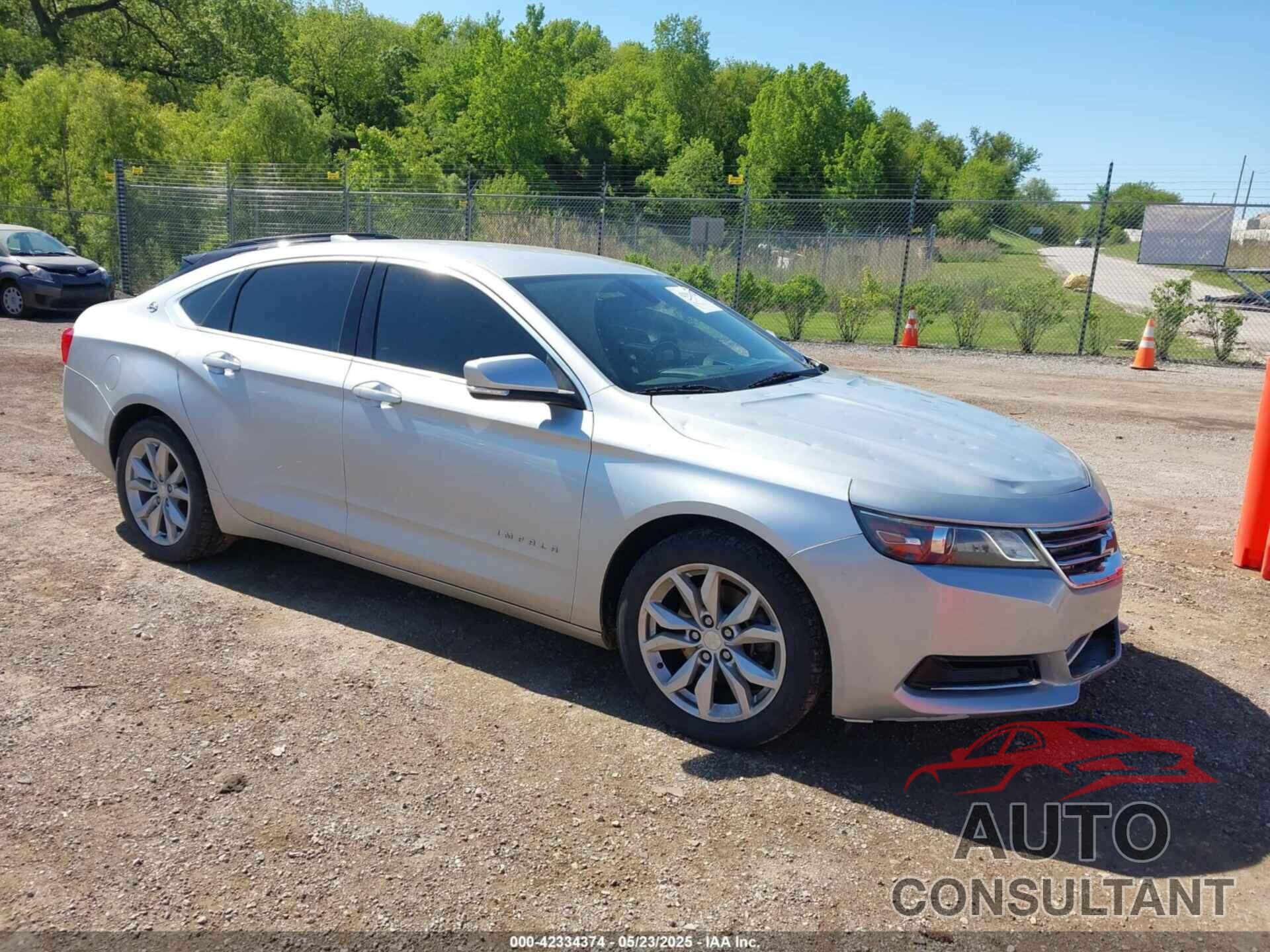CHEVROLET IMPALA 2016 - 2G1115S33G9131308