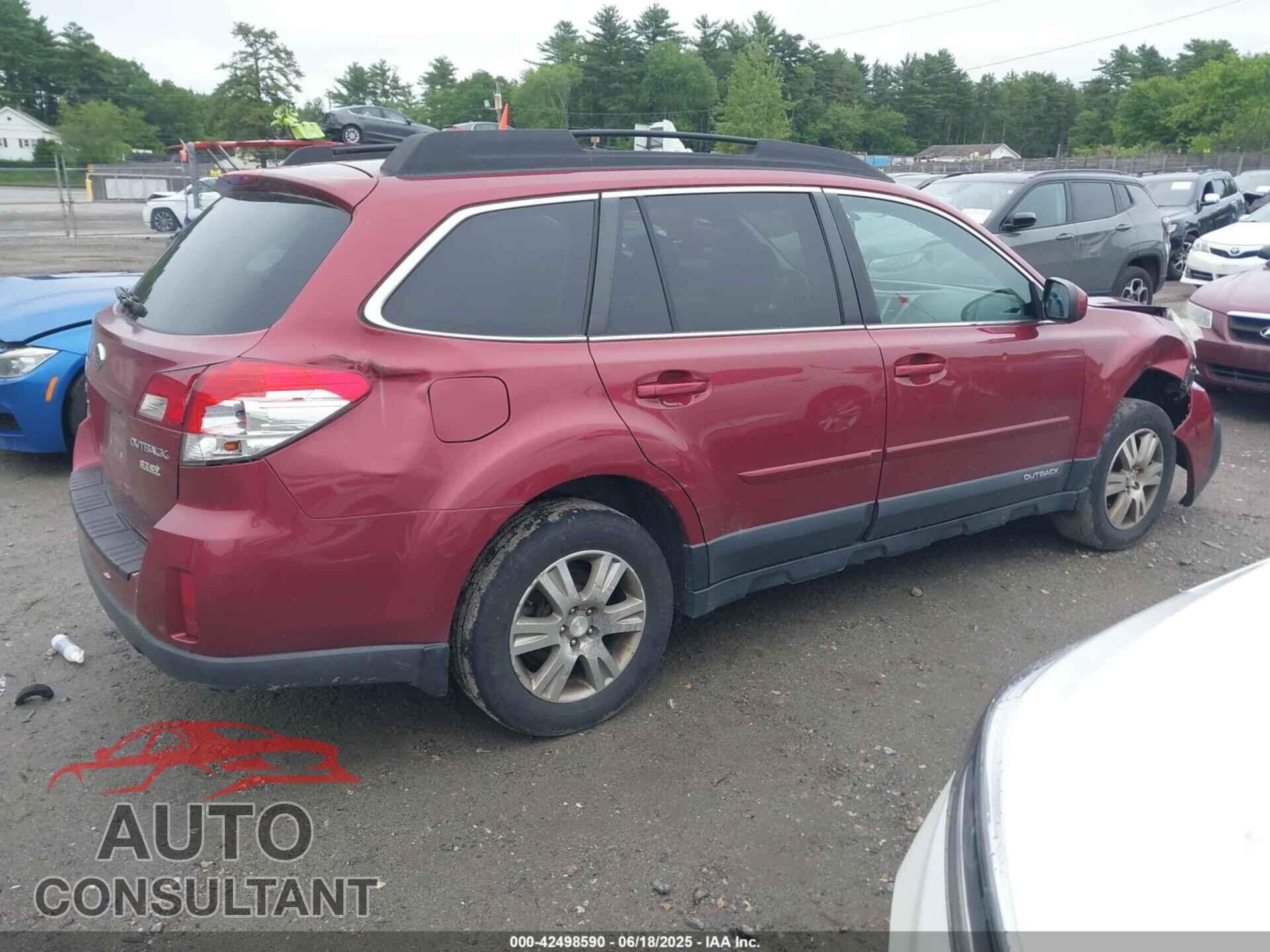 SUBARU OUTBACK 2013 - 4S4BRBGC4D3230683