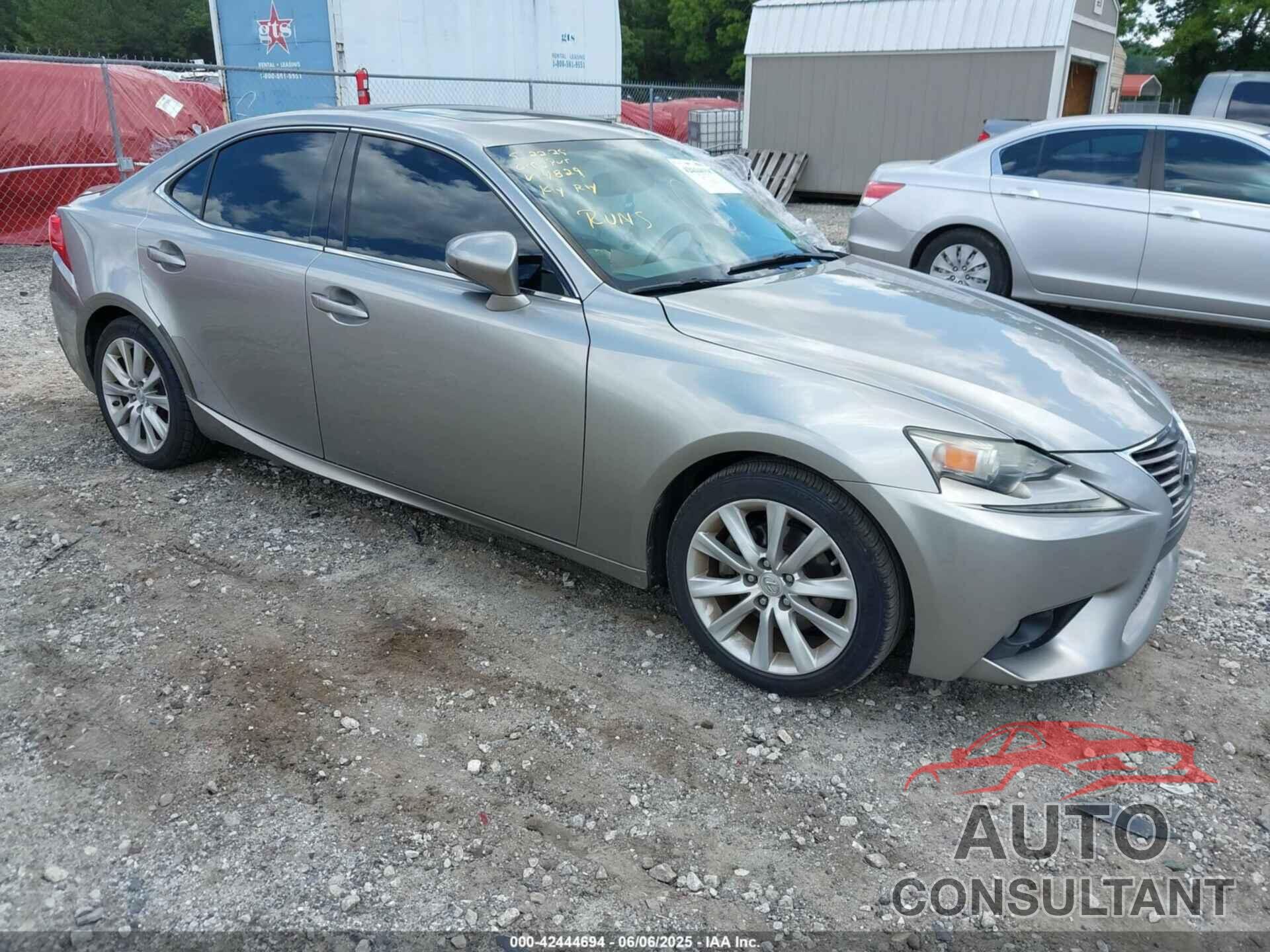LEXUS IS 250 2014 - JTHBF1D27E5024829