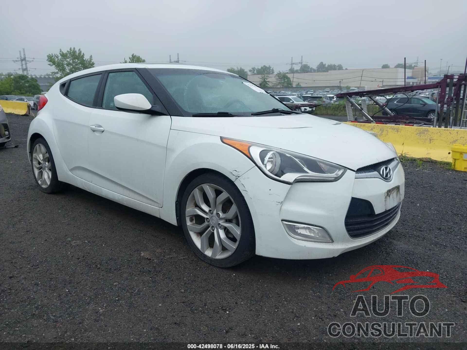 HYUNDAI VELOSTER 2013 - KMHTC6AD5DU089115