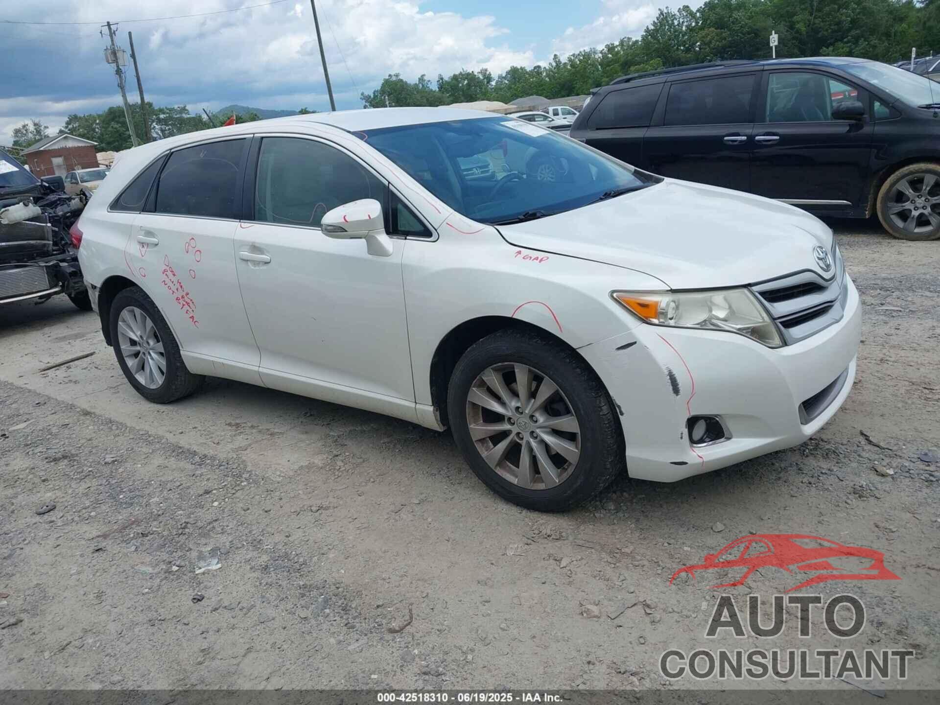 TOYOTA VENZA 2015 - 4T3ZA3BB1FU092762