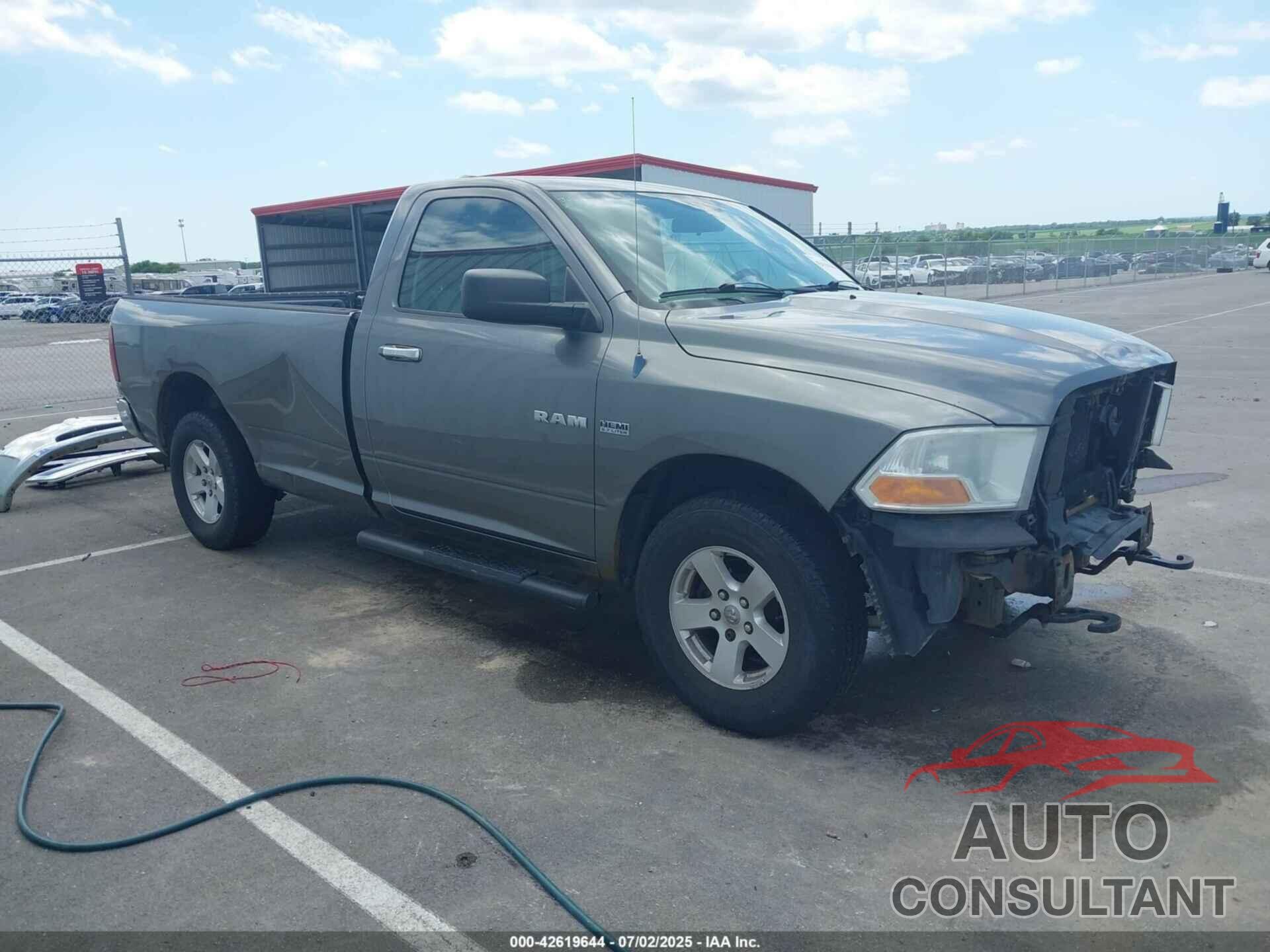 DODGE RAM 1500 2010 - 3D7JV1ET7AG149569