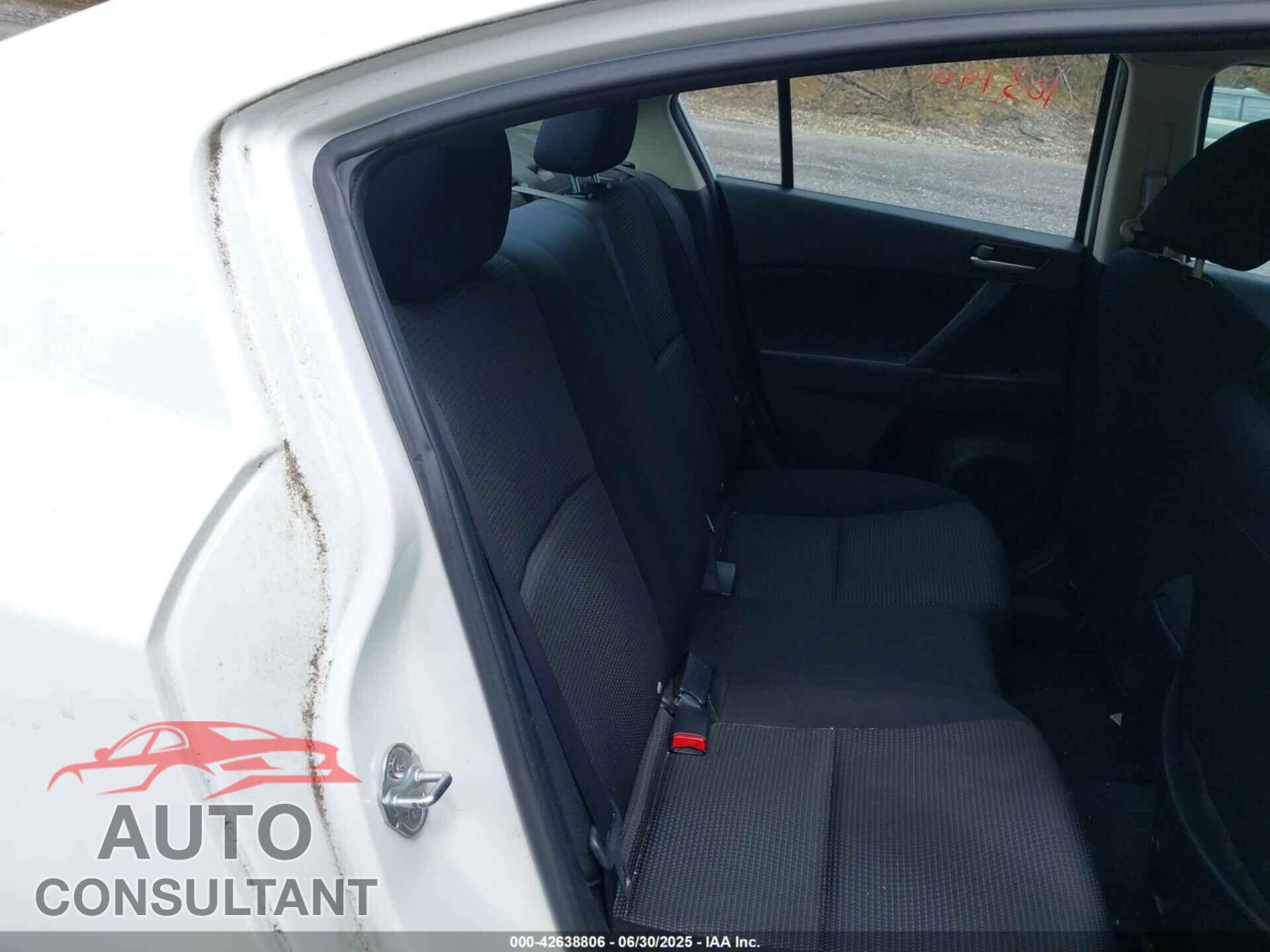 MAZDA MAZDA3 2013 - JM1BL1TF8D1735766