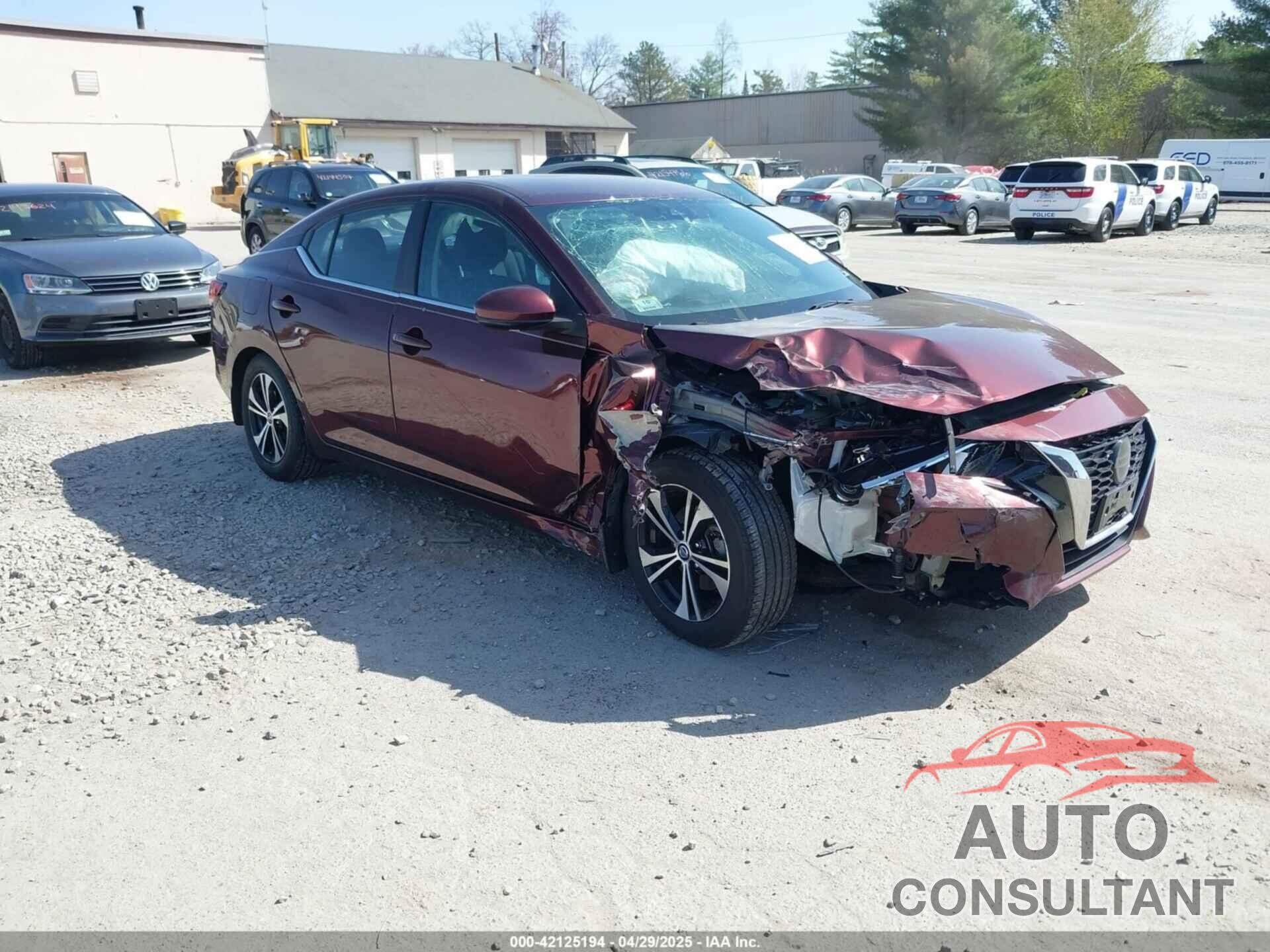 NISSAN SENTRA 2020 - 3N1AB8CV3LY282894