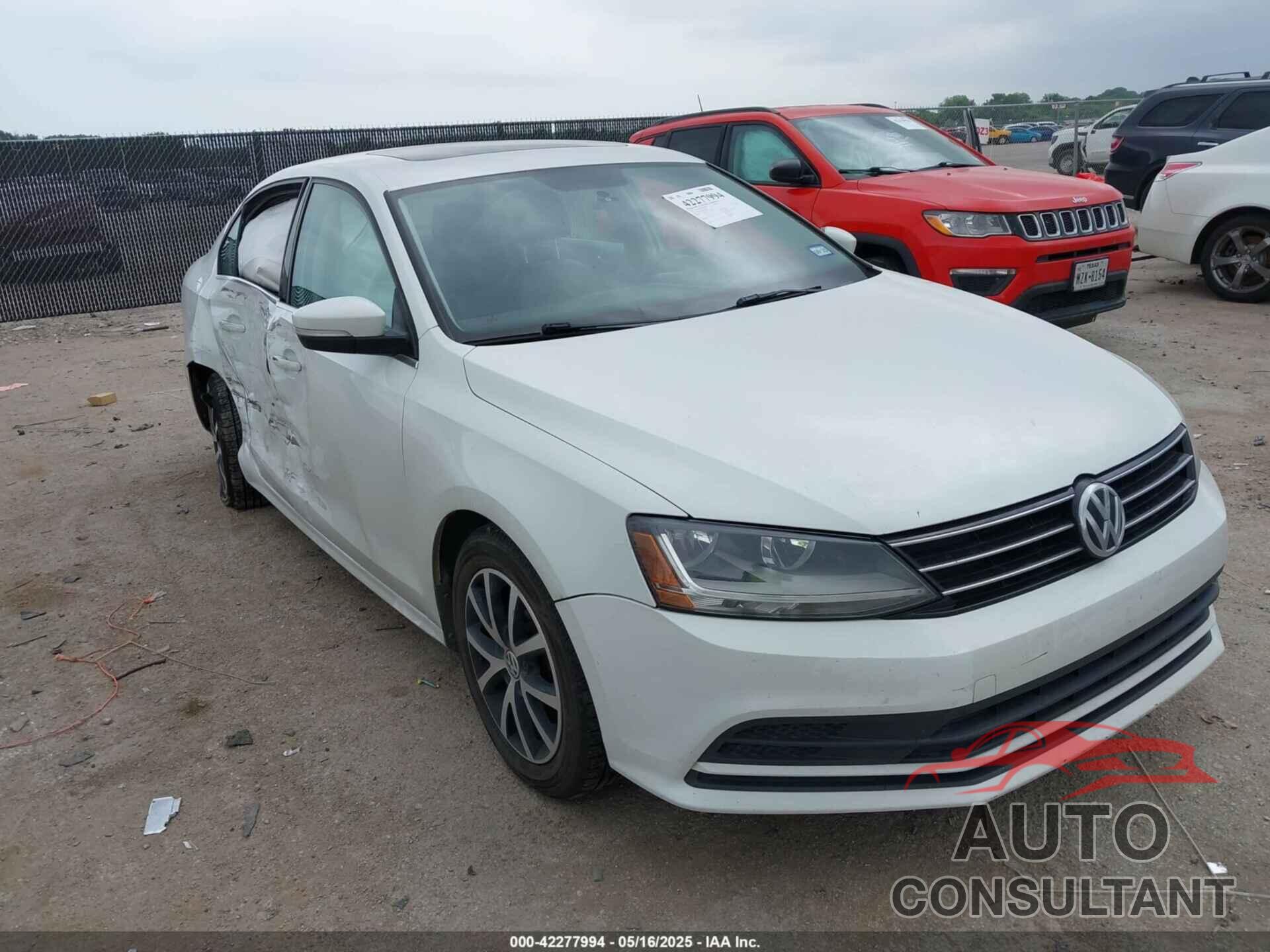 VOLKSWAGEN JETTA 2017 - 3VWB67AJ9HM308393