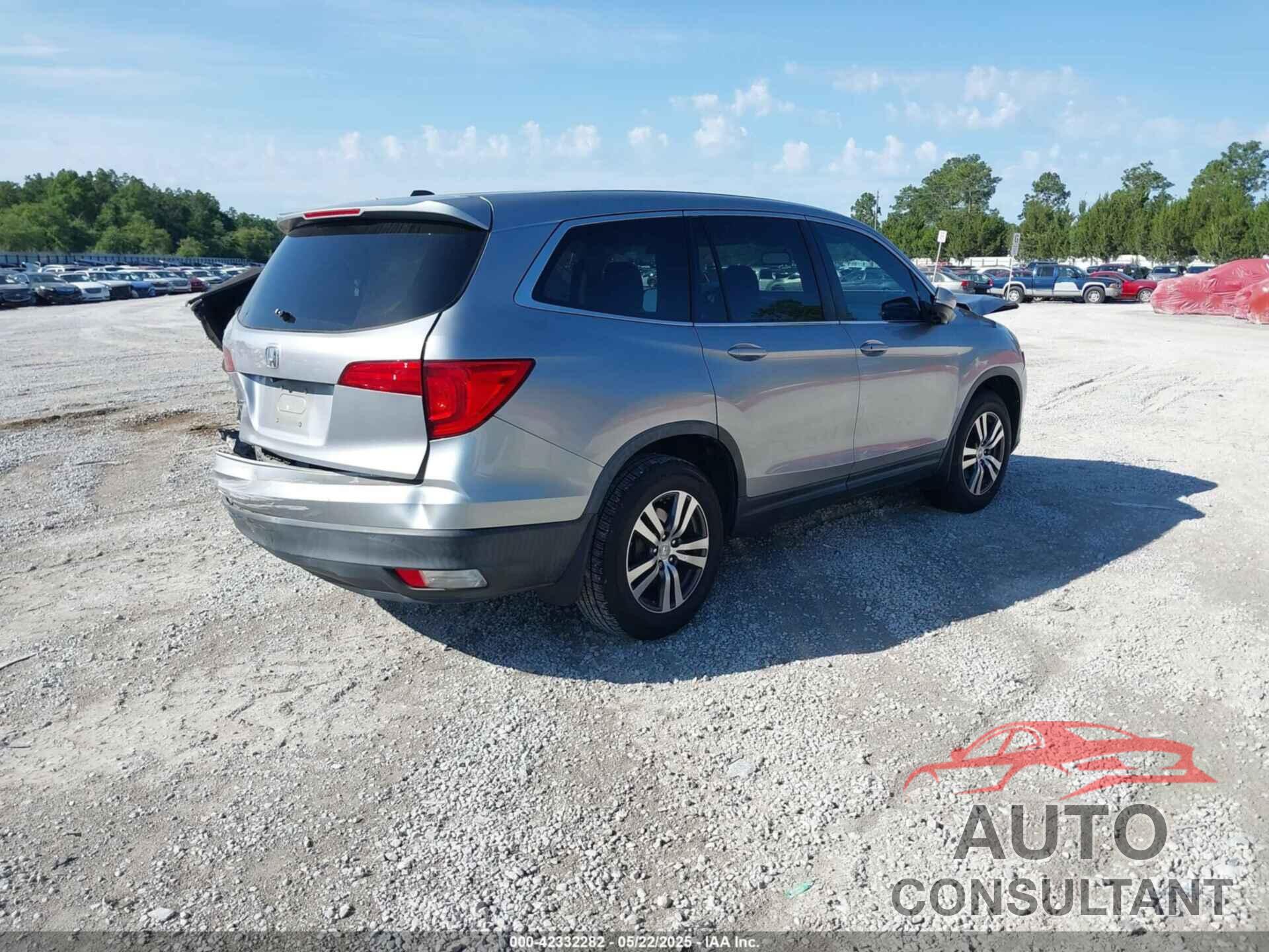 HONDA PILOT 2017 - 5FNYF5H7XHB027767