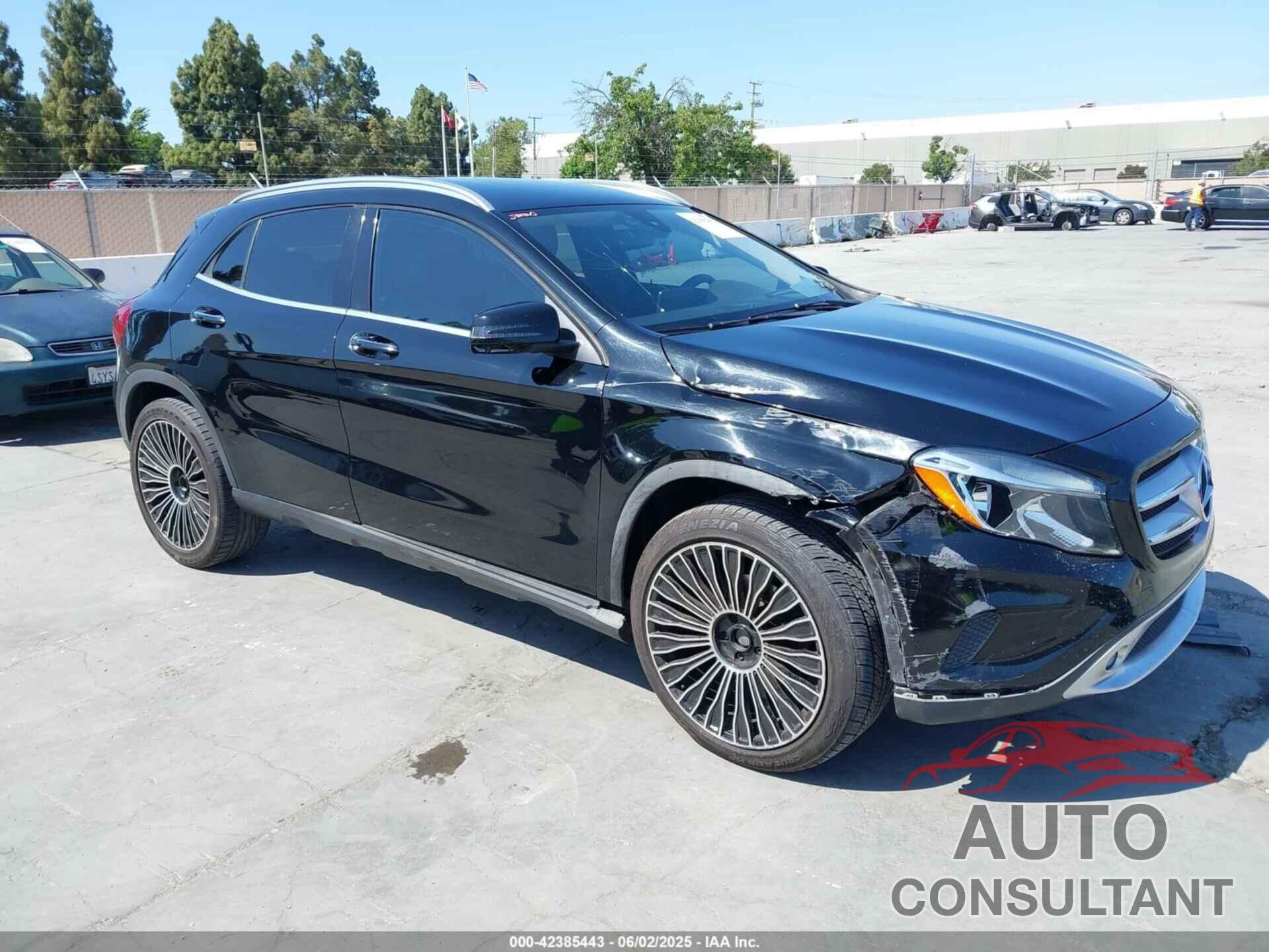 MERCEDES-BENZ GLA 250 2016 - WDCTG4GBXGJ238766