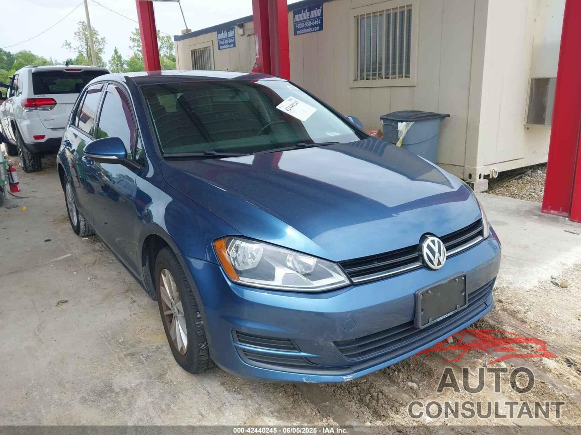 VOLKSWAGEN GOLF 2016 - 3VW117AU5GM049663