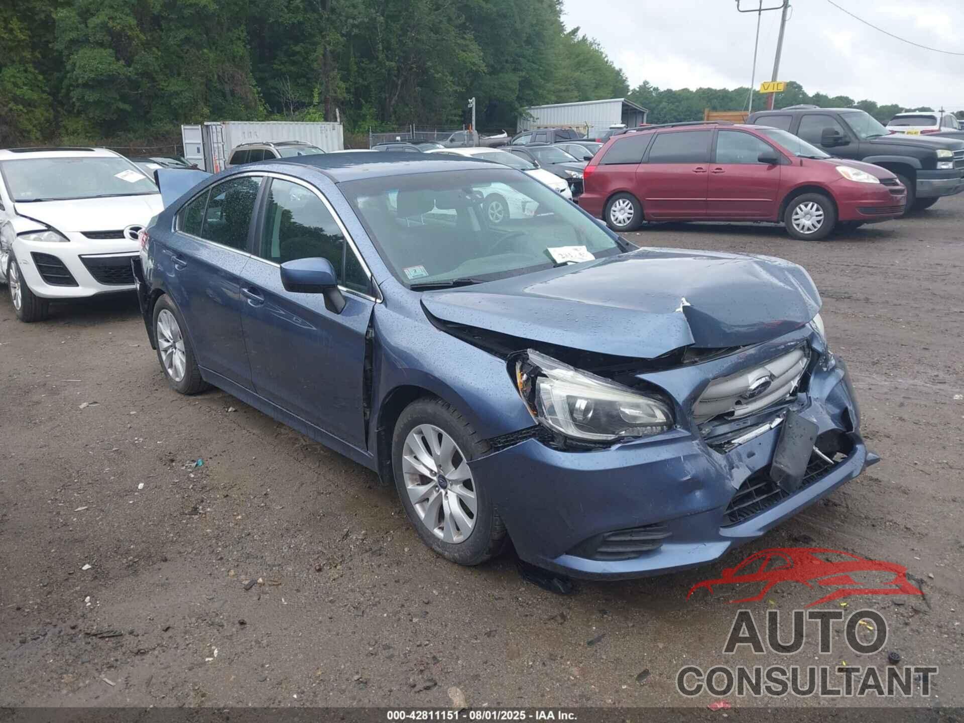 SUBARU LEGACY 2016 - 4S3BNBC62G3002069