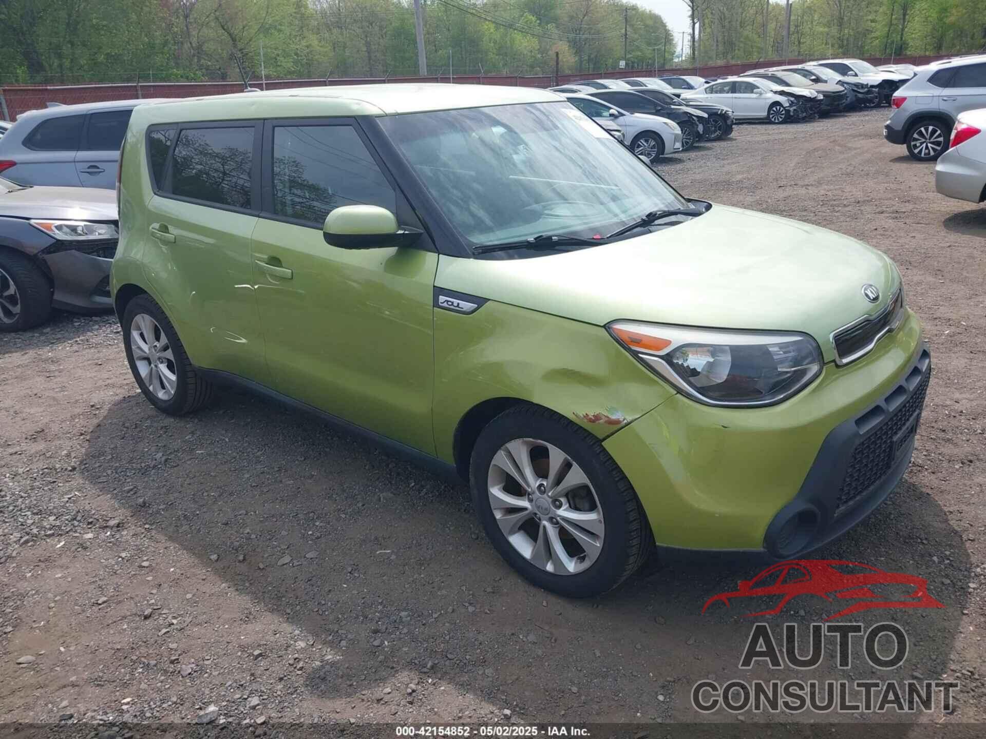 KIA SOUL 2015 - KNDJP3A50F7816301