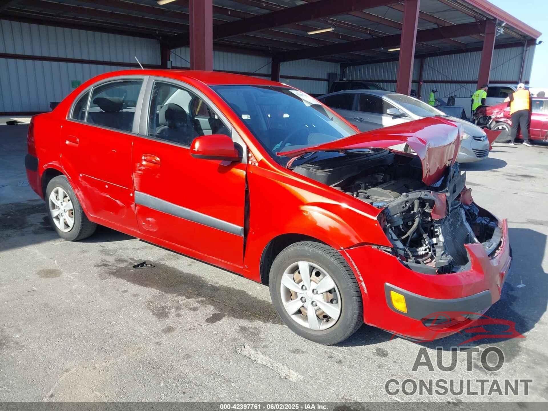 KIA RIO 2009 - KNADE223496568488