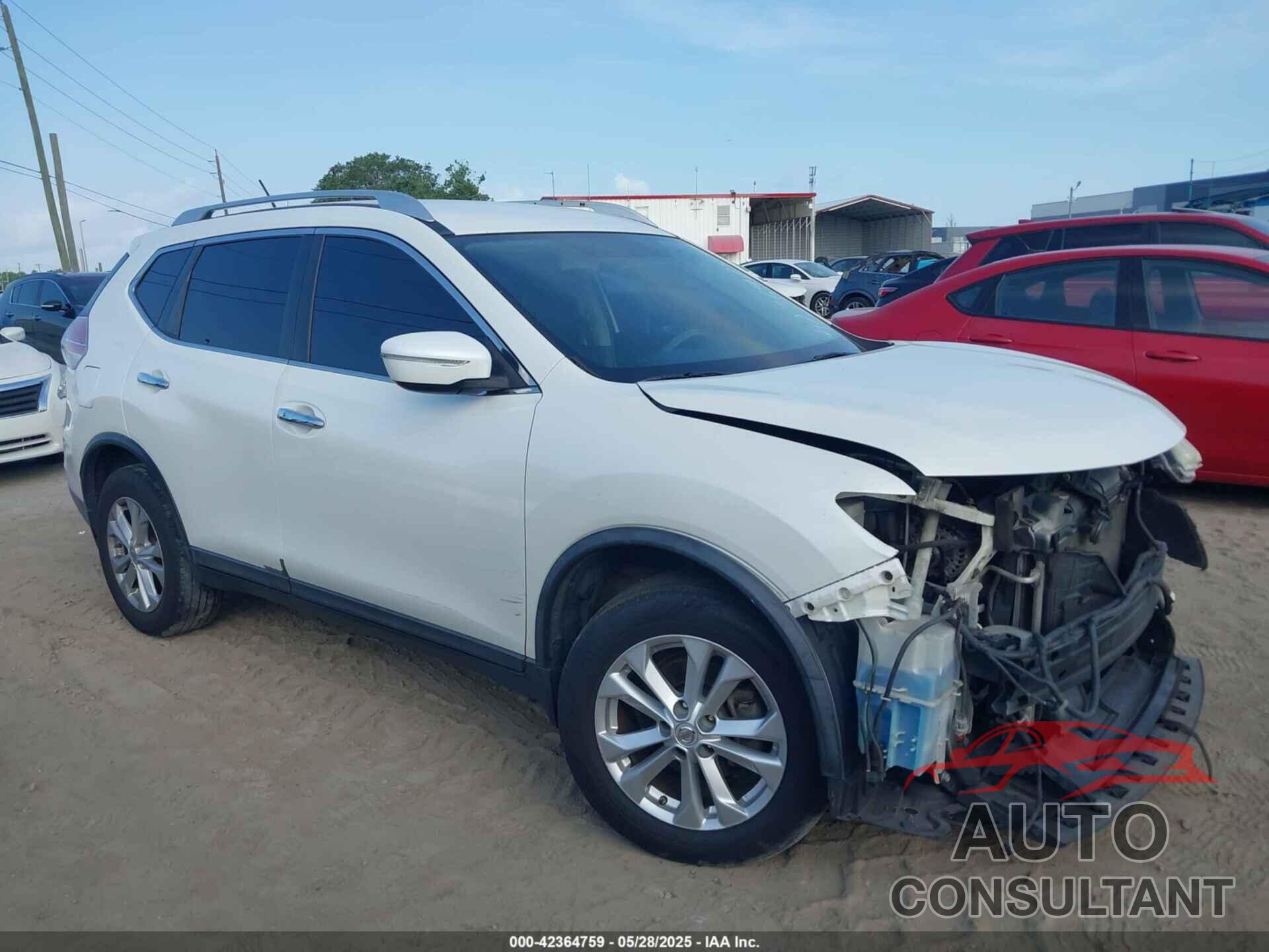 NISSAN ROGUE 2015 - KNMAT2MT9FP550406