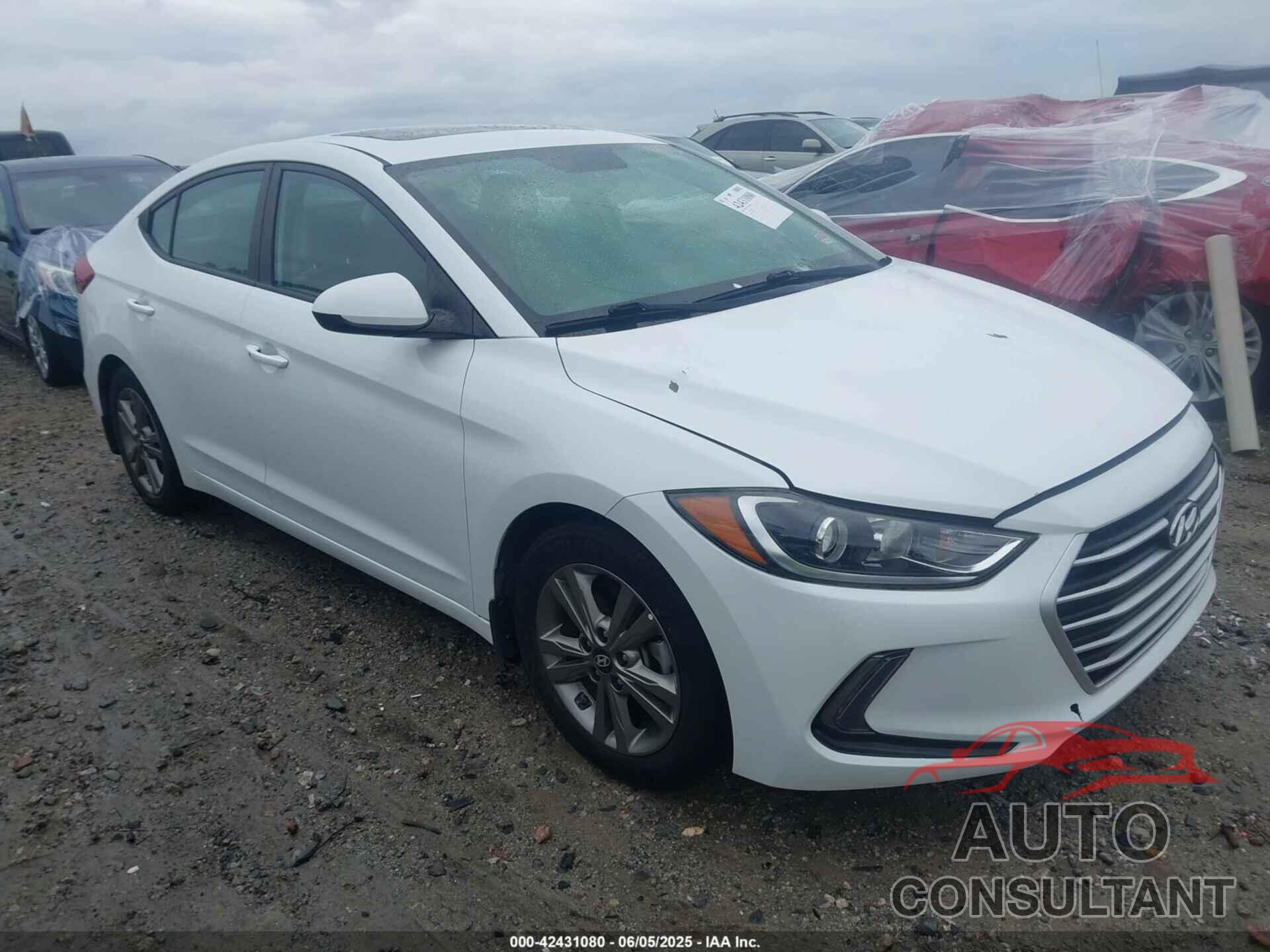 HYUNDAI ELANTRA 2018 - 5NPD84LF8JH370134