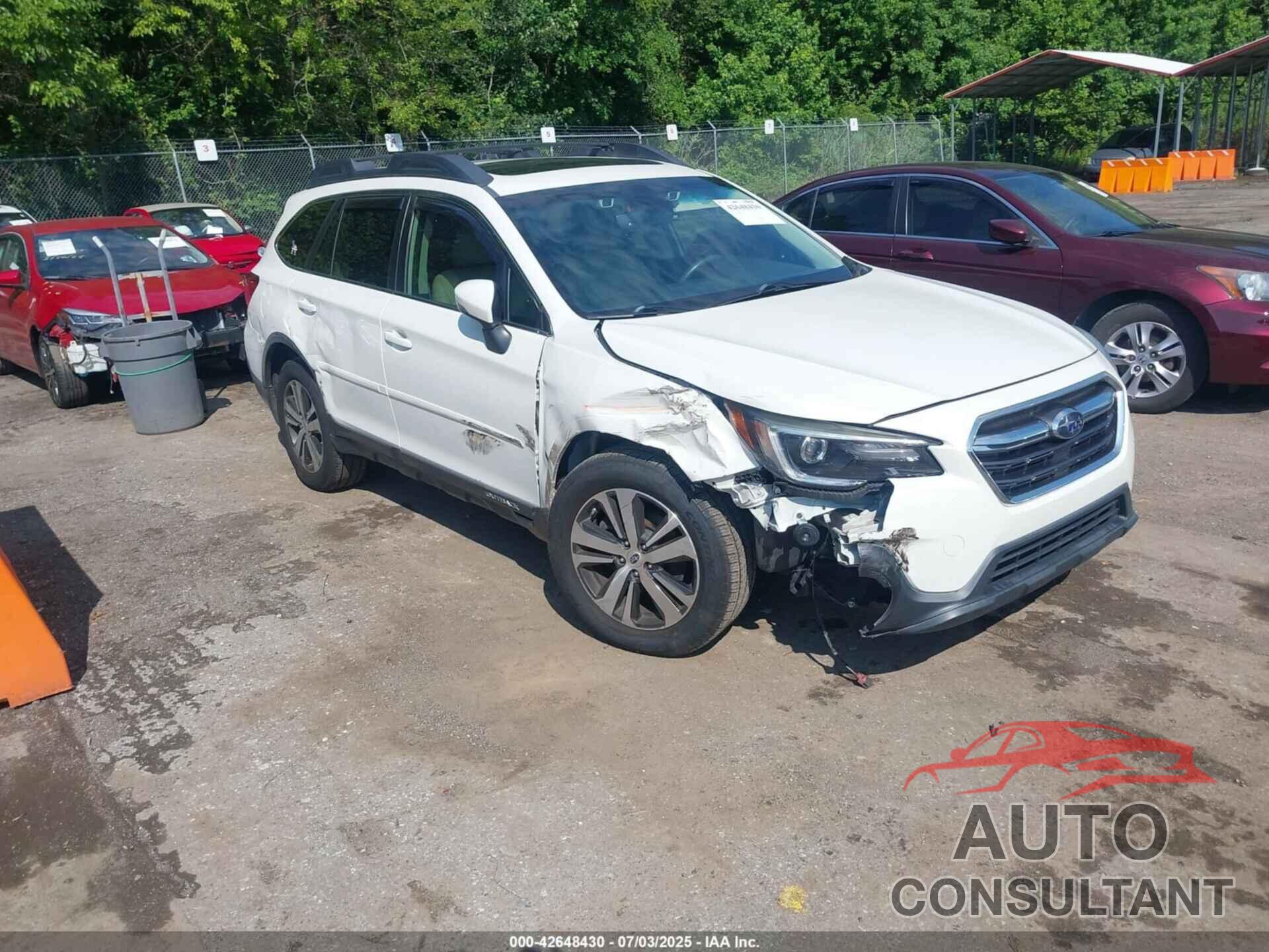 SUBARU OUTBACK 2018 - 4S4BSANC3J3311624