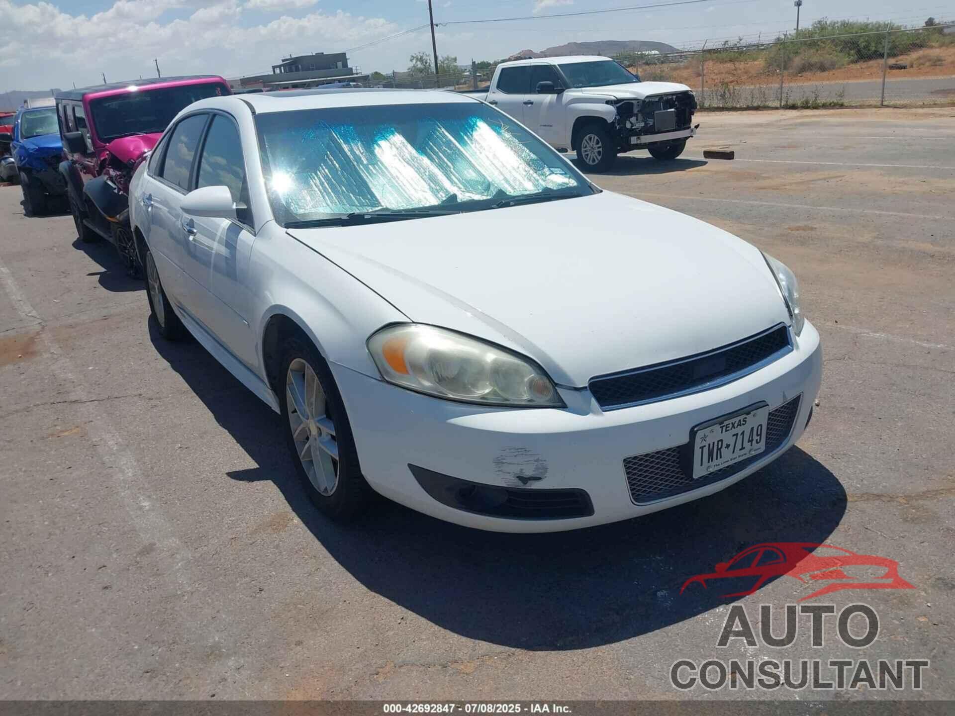 CHEVROLET IMPALA LIMITED 2014 - 2G1WC5E38E1141484