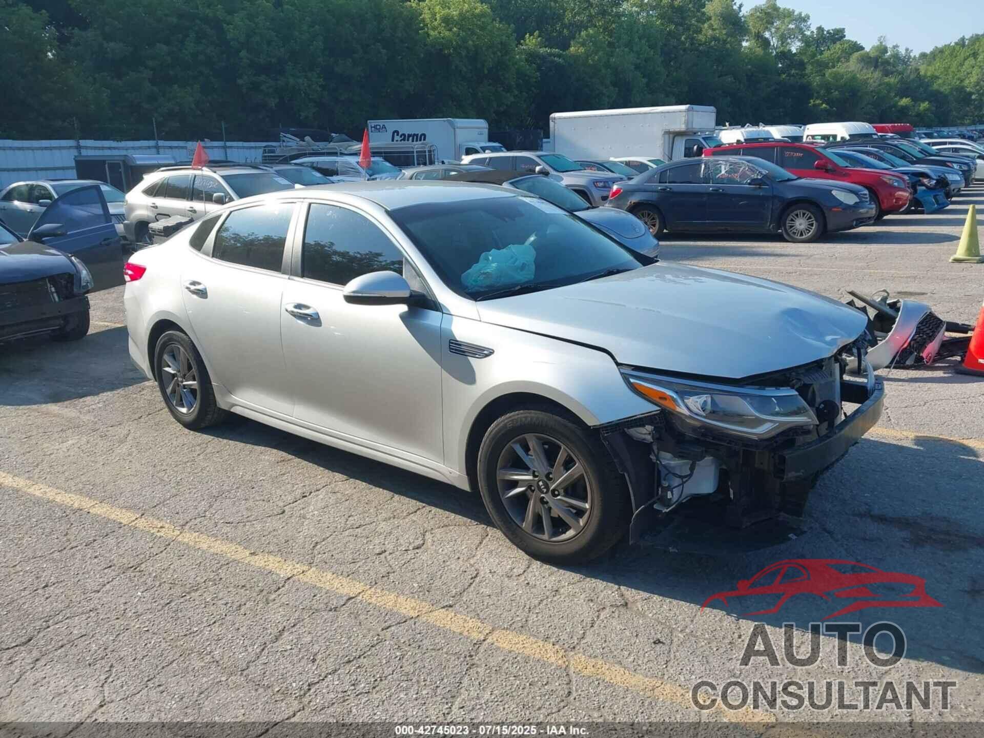 KIA OPTIMA 2019 - 5XXGT4L36KG339592
